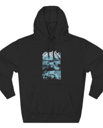 Skrillex Graphic Three-Panel Fleece Hoodie