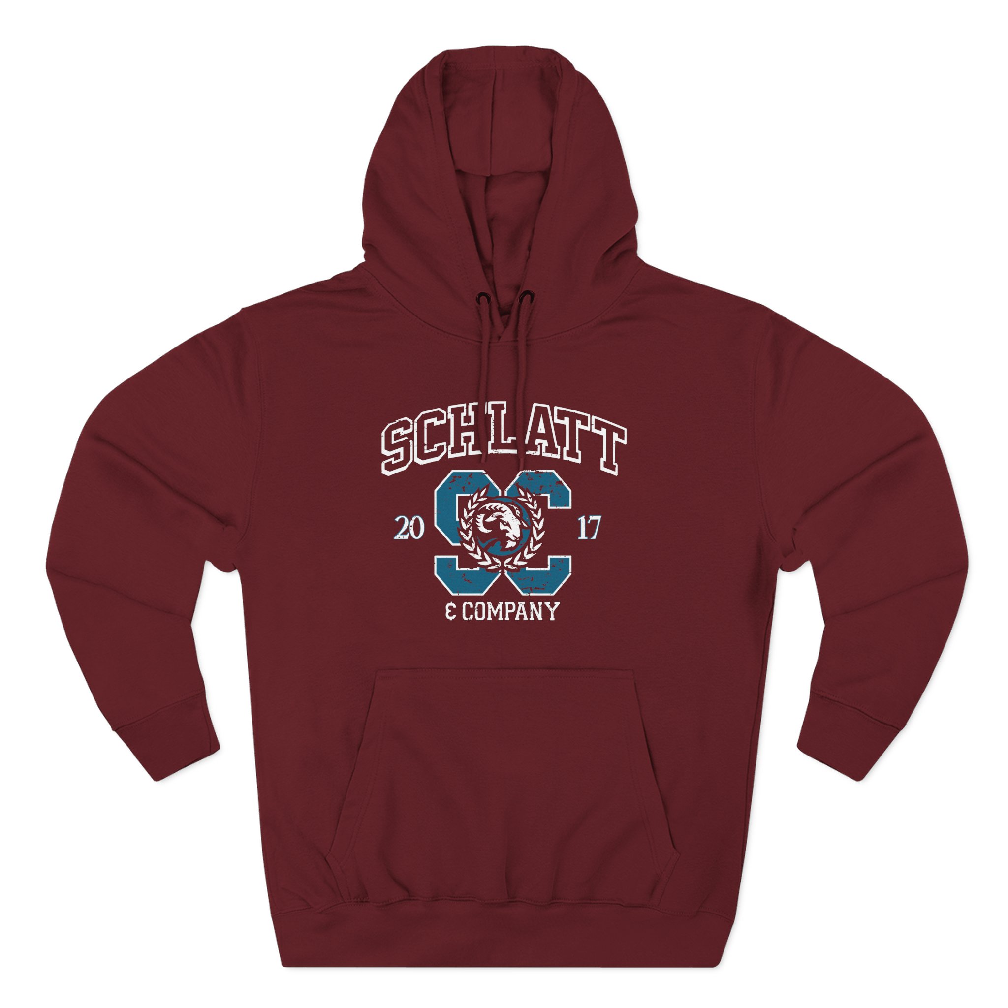 Jschlatt Schlatt & Co. Collegiate Three-Panel Fleece Hoodie
