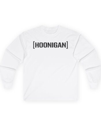 Ken Block Hoonigan Bracket Censor Bar Logo Unisex Ultra Cotton Long Sleeve Tee