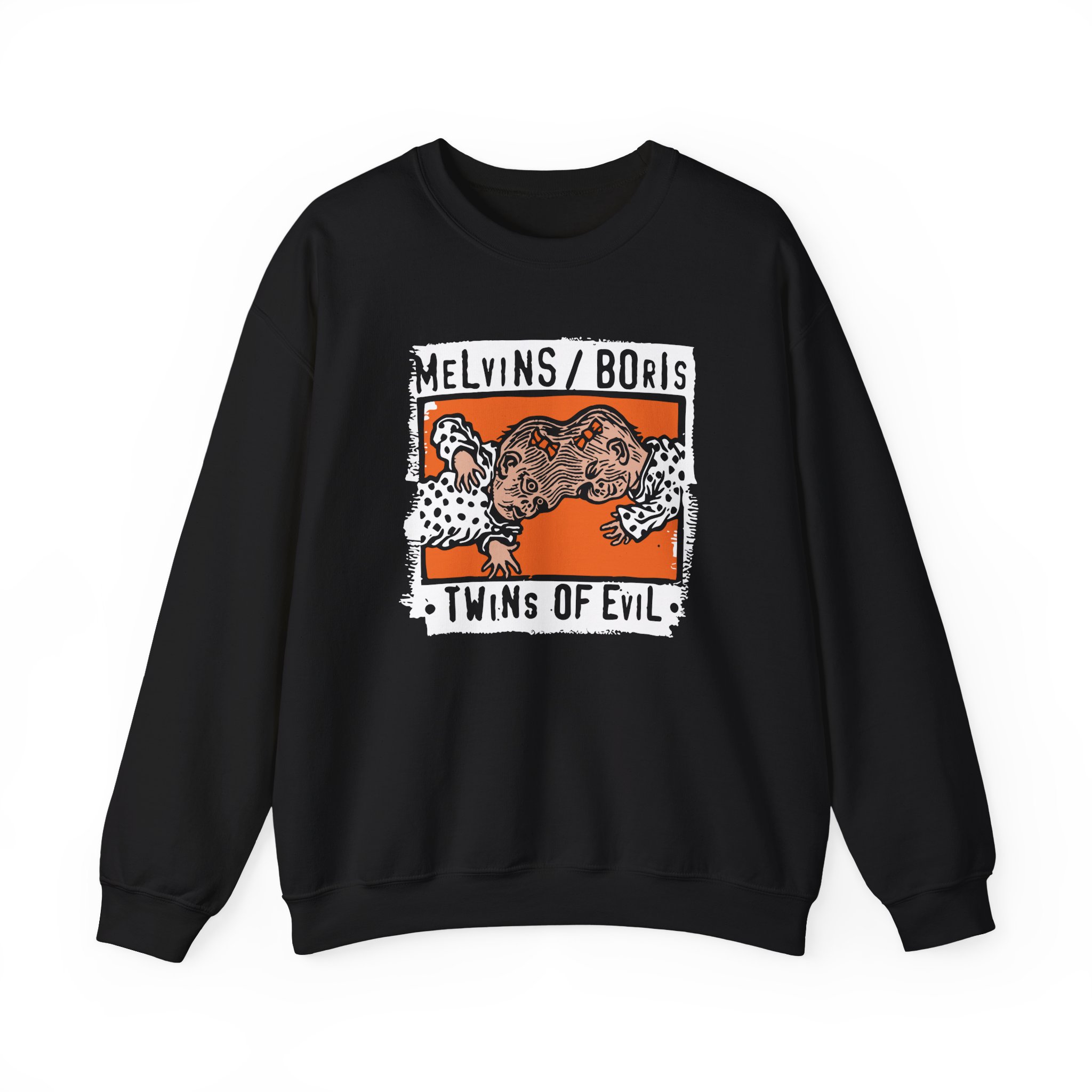 Melvins Twins of Evil Unisex Heavy Blendâ„¢ Crewneck Sweatshirt