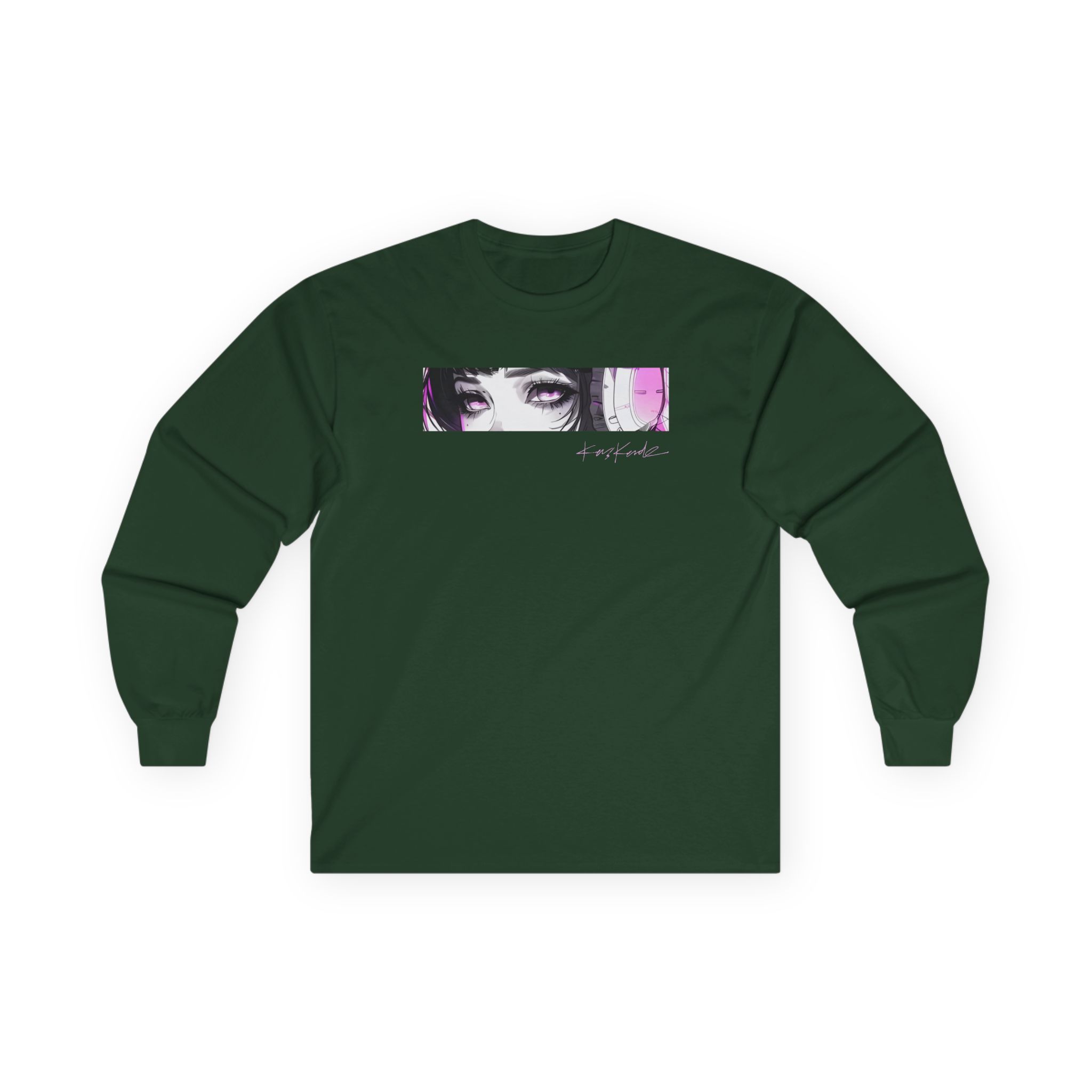 Kaskade Anime Eyes Unisex Ultra Cotton Long Sleeve Tee