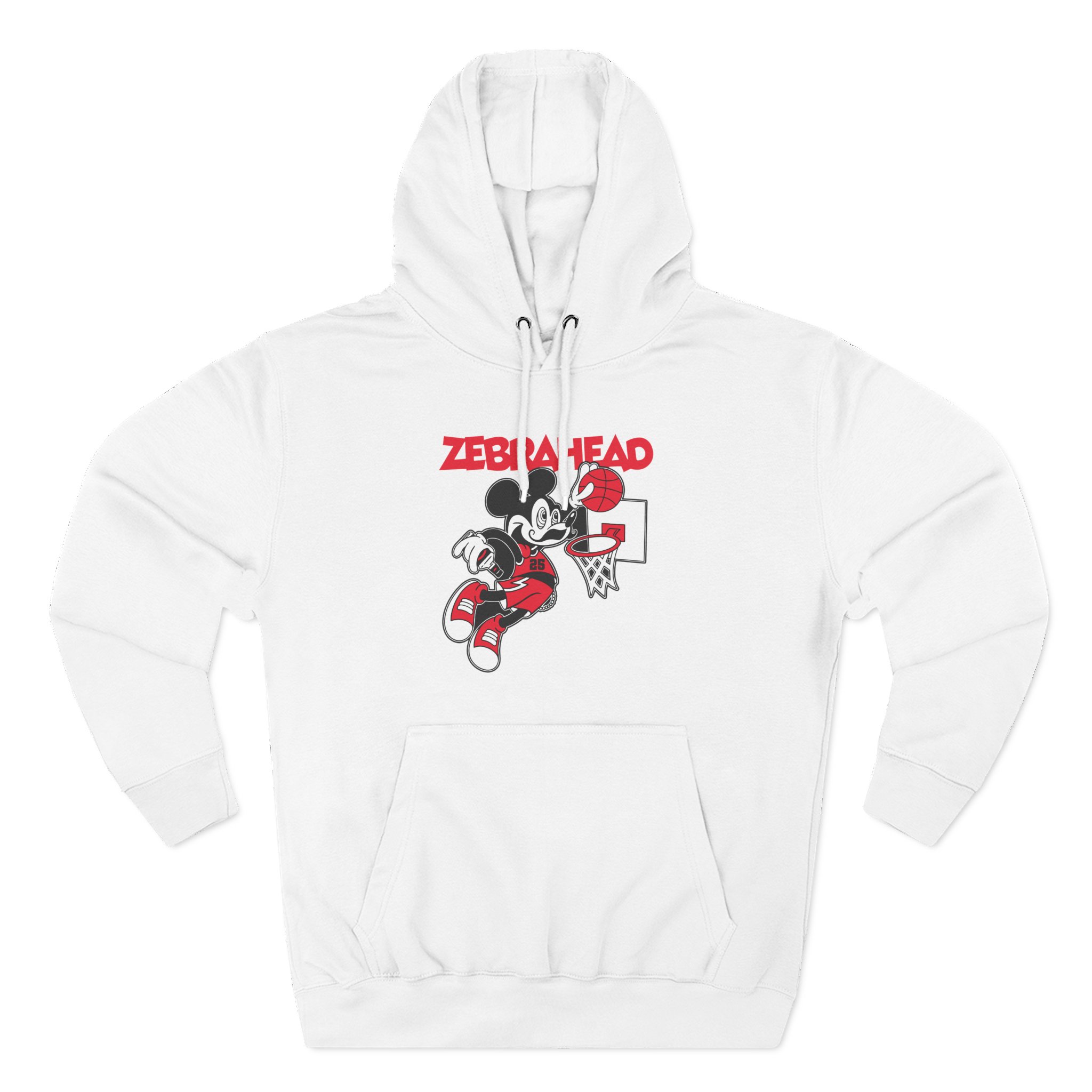 Zebrahead Mickey Three-Panel Fleece Hoodie