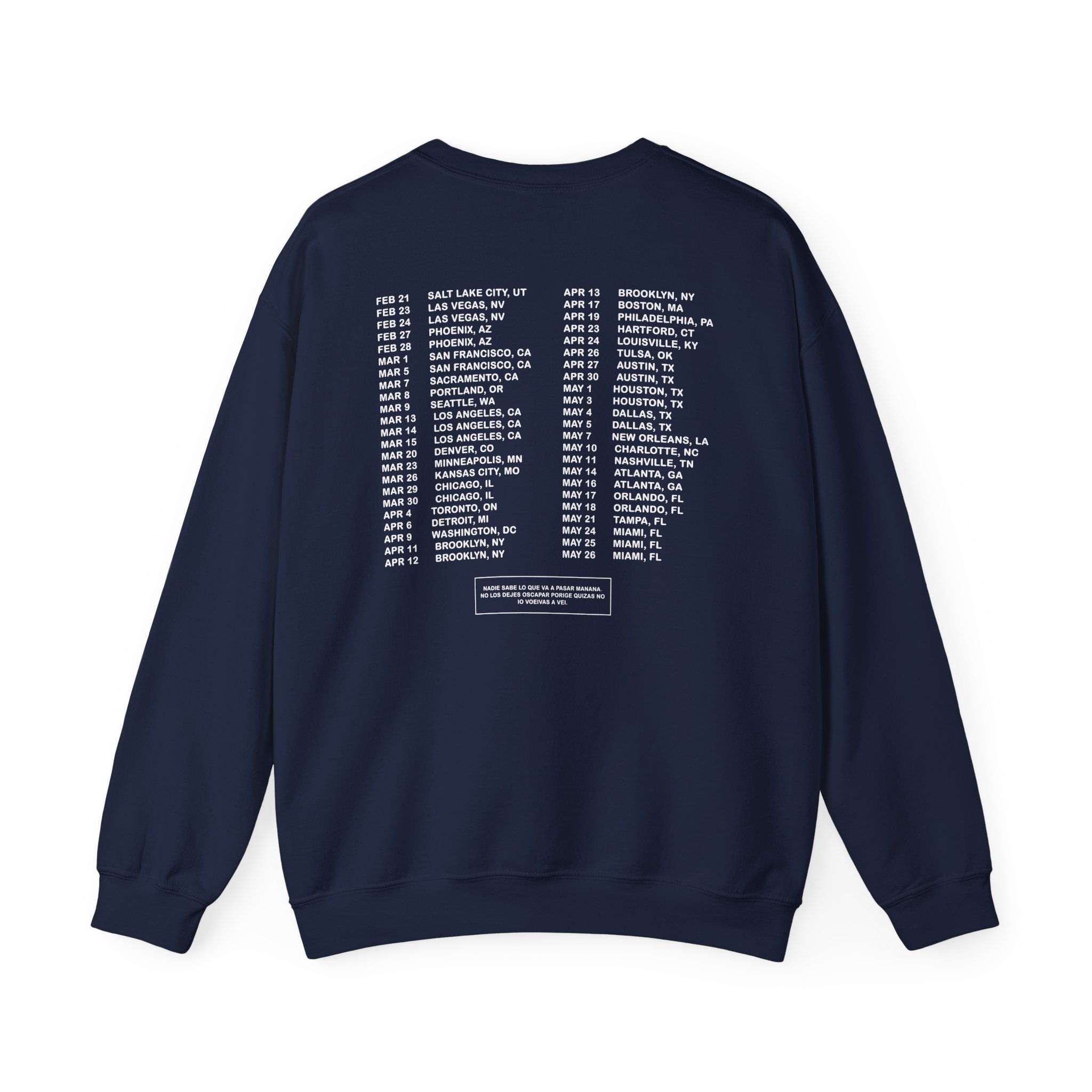BB Gracias Por Nada Unisex Heavy Blendâ„¢ Crewneck Sweatshirt