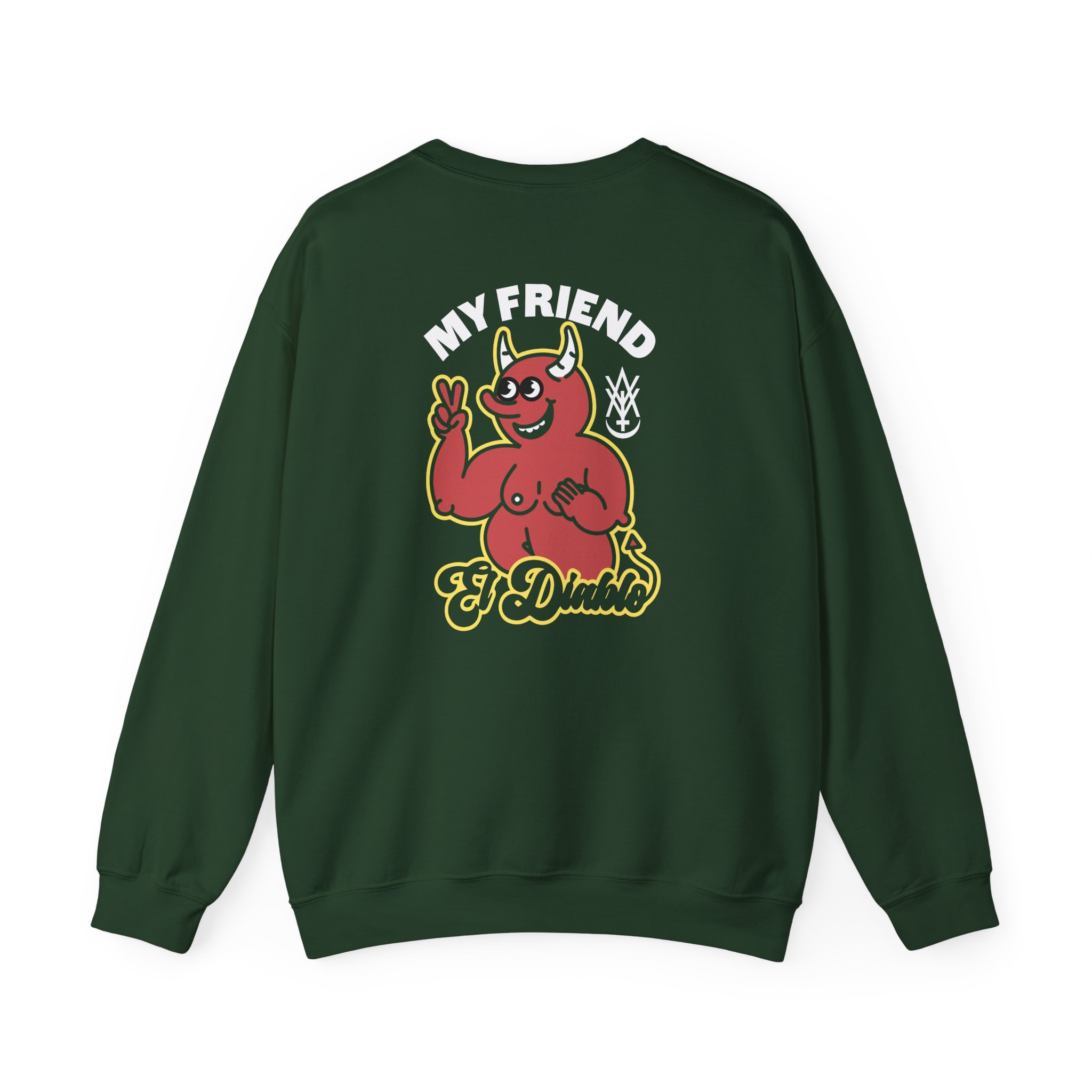 Amigo The Devil El Diablo Unisex Heavy Blendâ„¢ Crewneck Sweatshirt