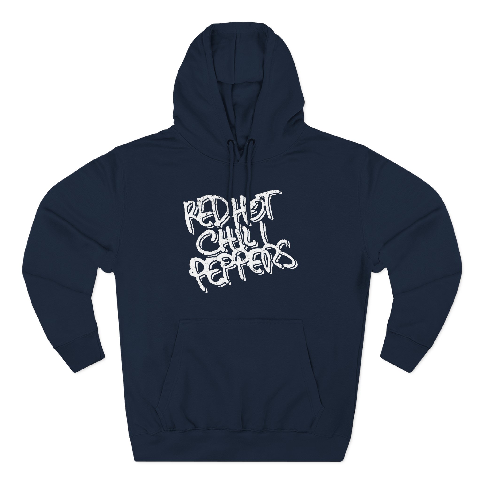 Red Hot Chili Peppers Logo Three-Panel Fleece Hoodie