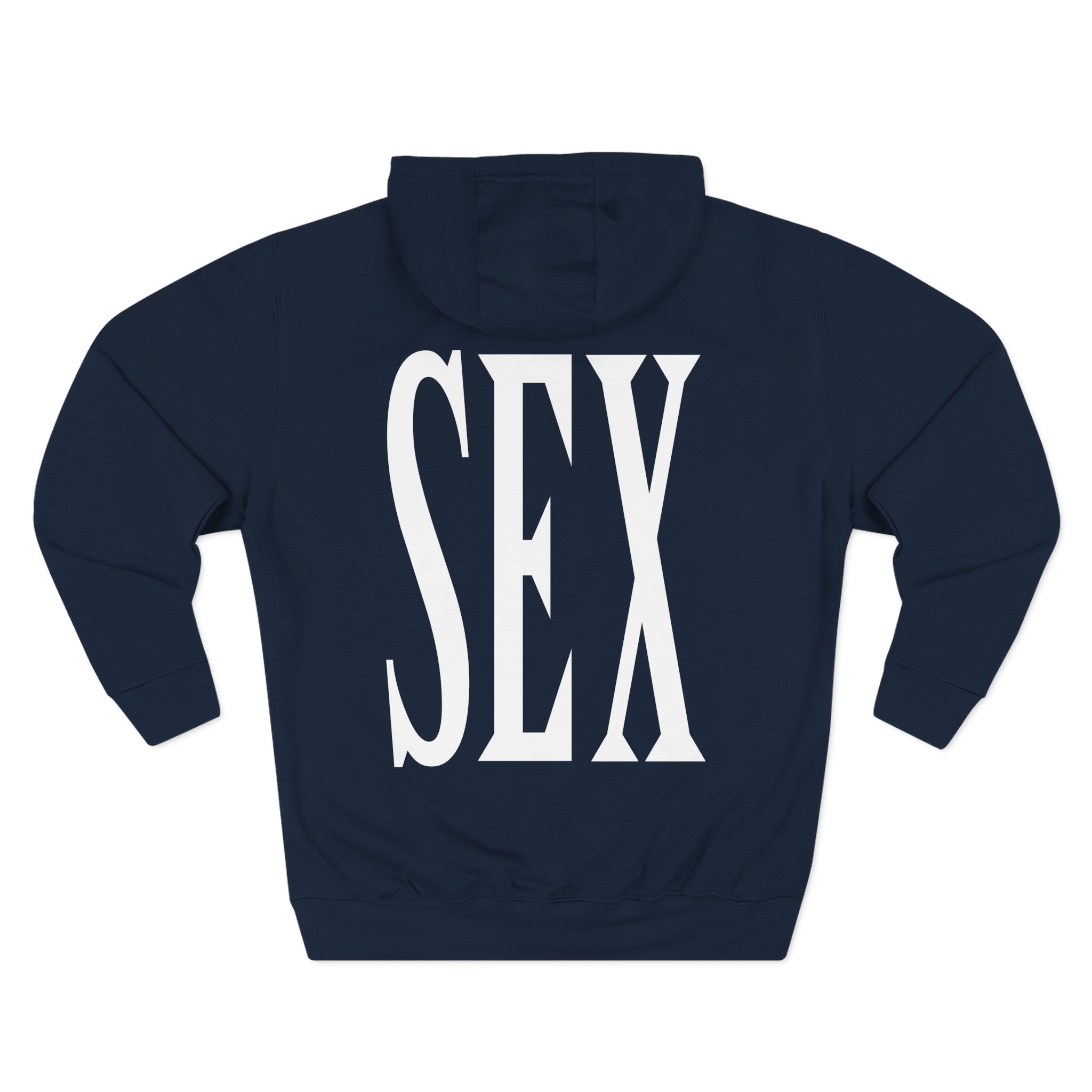 Sexmane Three-Panel Fleece Hoodie