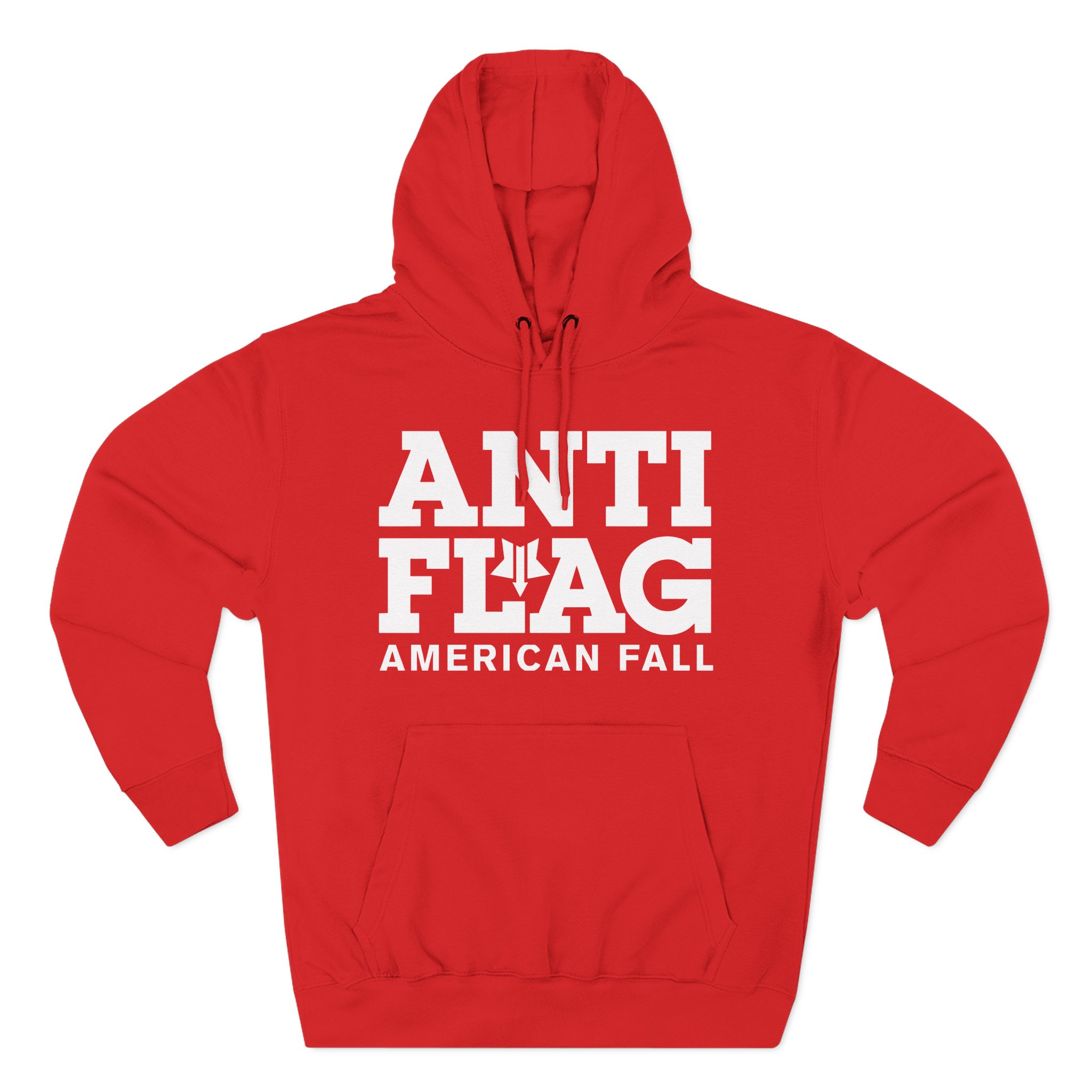 Anti Flag American Fall Three-Panel Fleece Hoodie