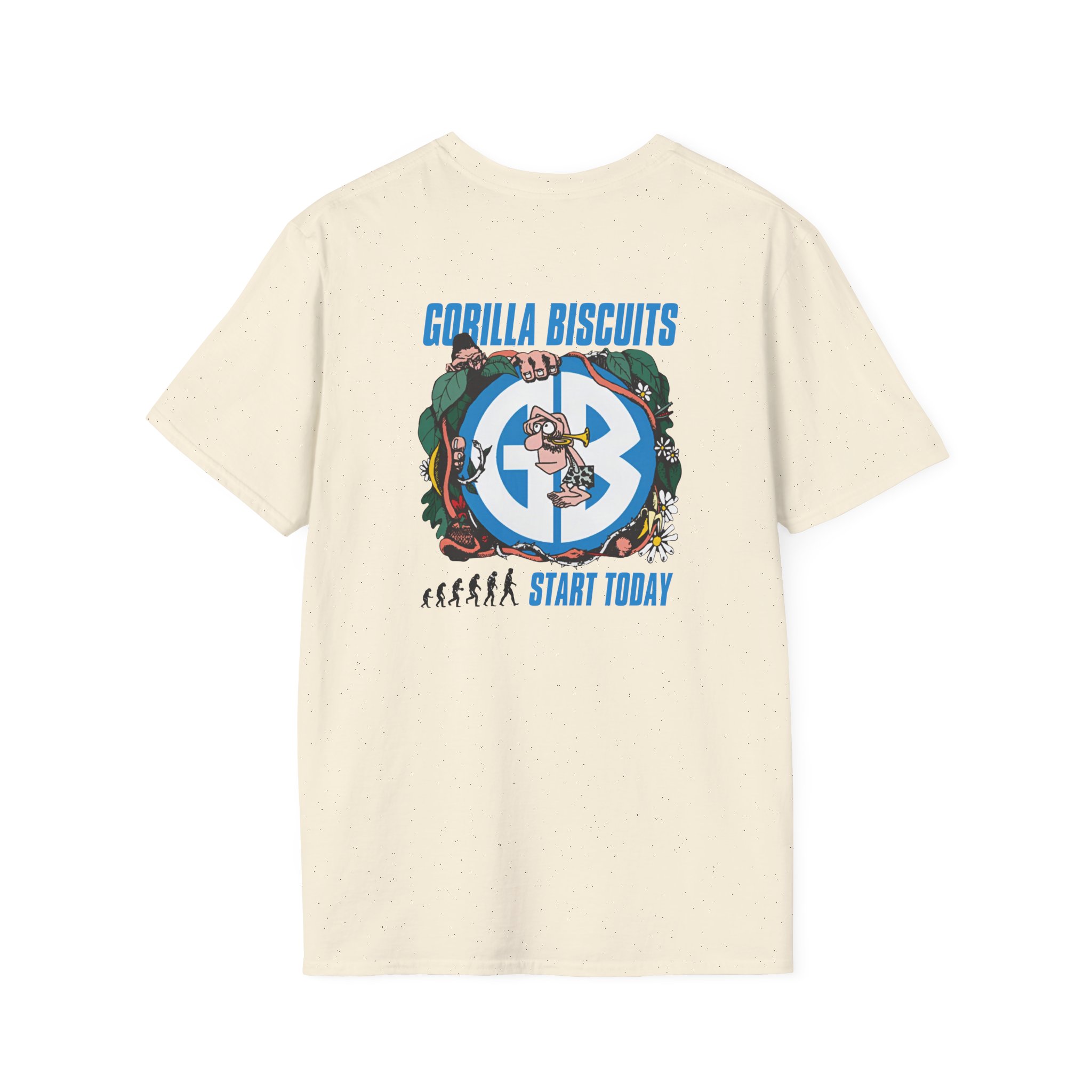 Gorilla Biscuits Jungle Unisex Softstyle T-Shirt