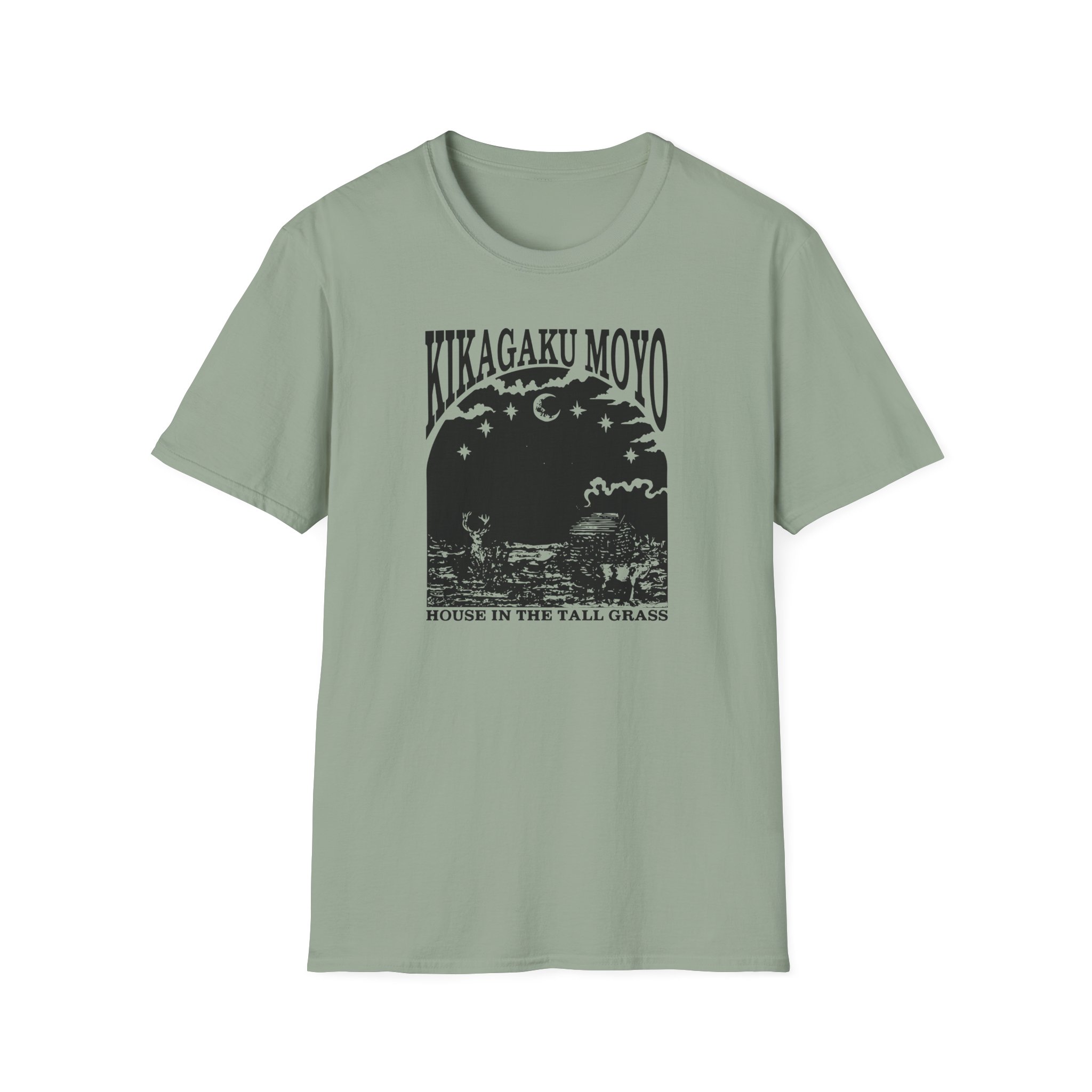 Kikagaku Moyo House in the Tall Grass Unisex Softstyle T-Shirt
