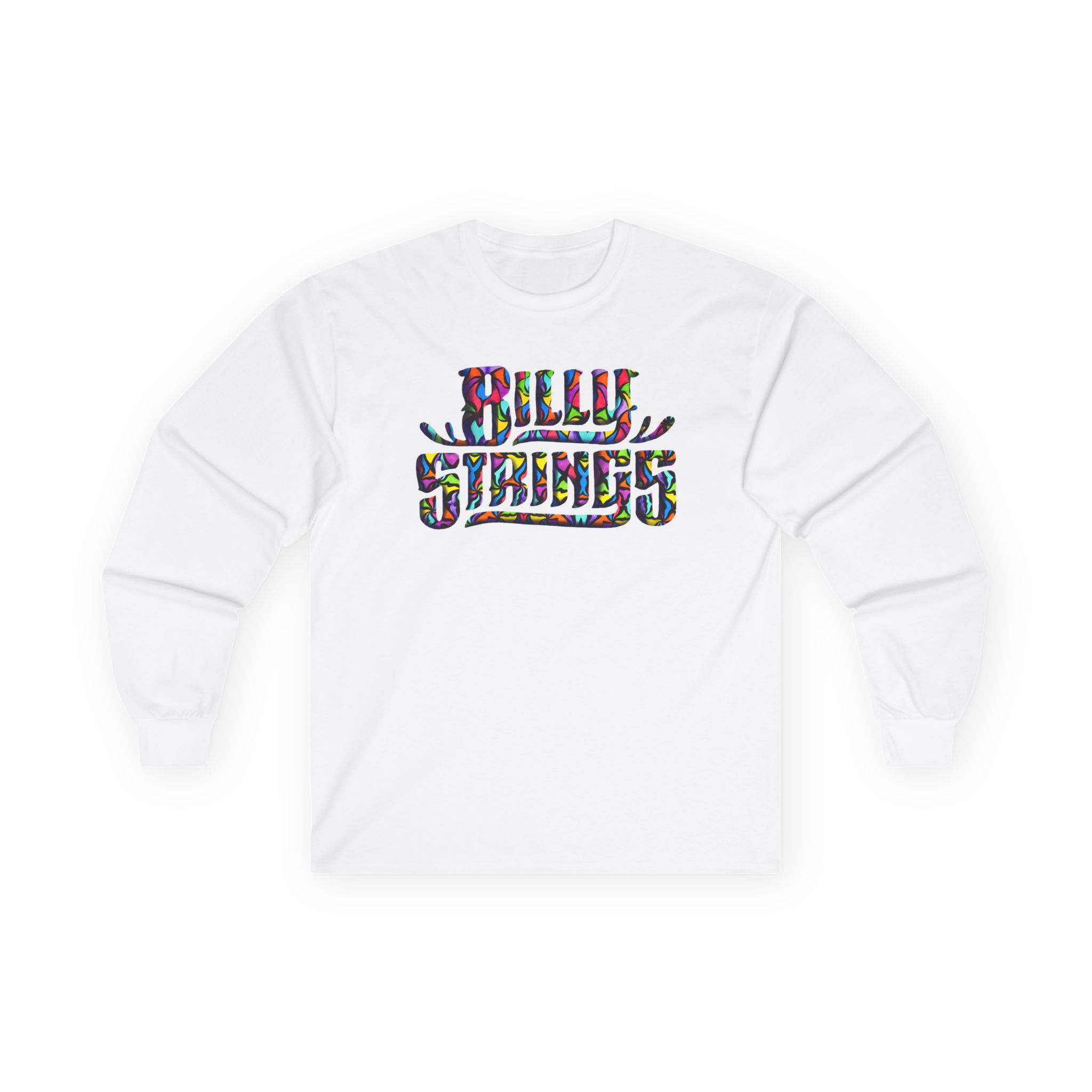 Billy Strings Colorful Classic Logo Unisex Ultra Cotton Long Sleeve Tee