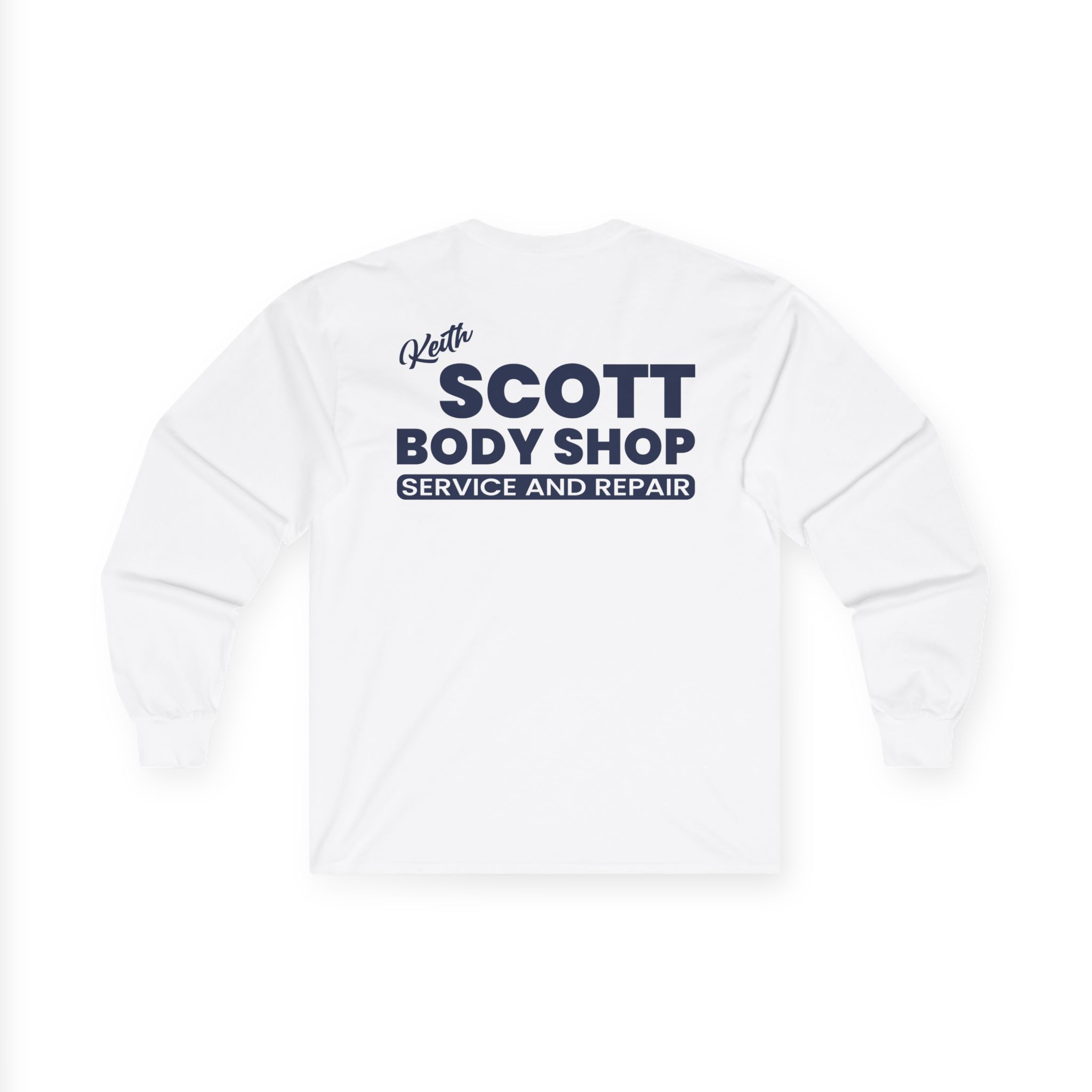 Keith Scott Body Shop One Tree Hill Unisex Ultra Cotton Long Sleeve Tee