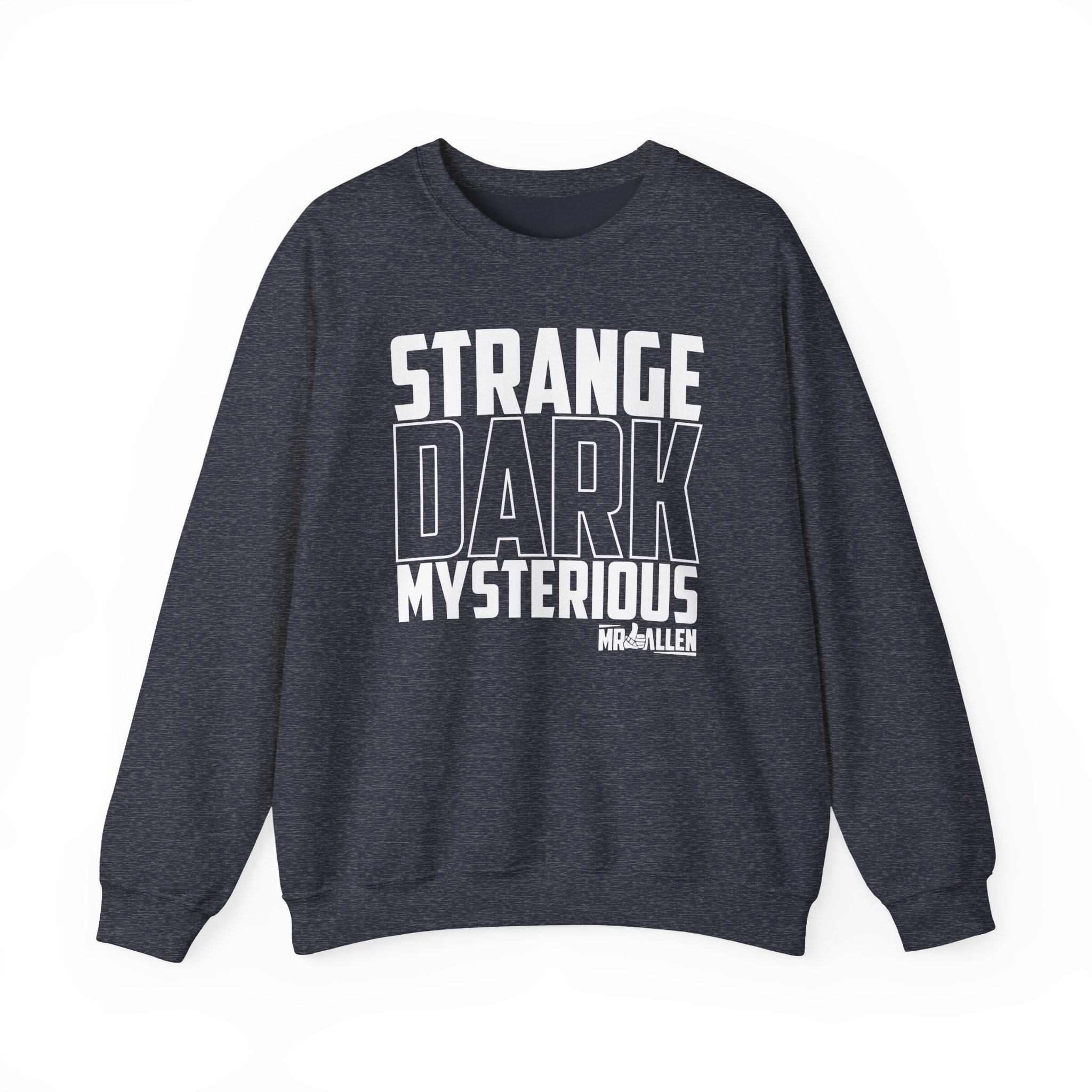 Mrballen Strange Dark Mysterious Unisex Heavy Blendâ„¢ Crewneck Sweatshirt