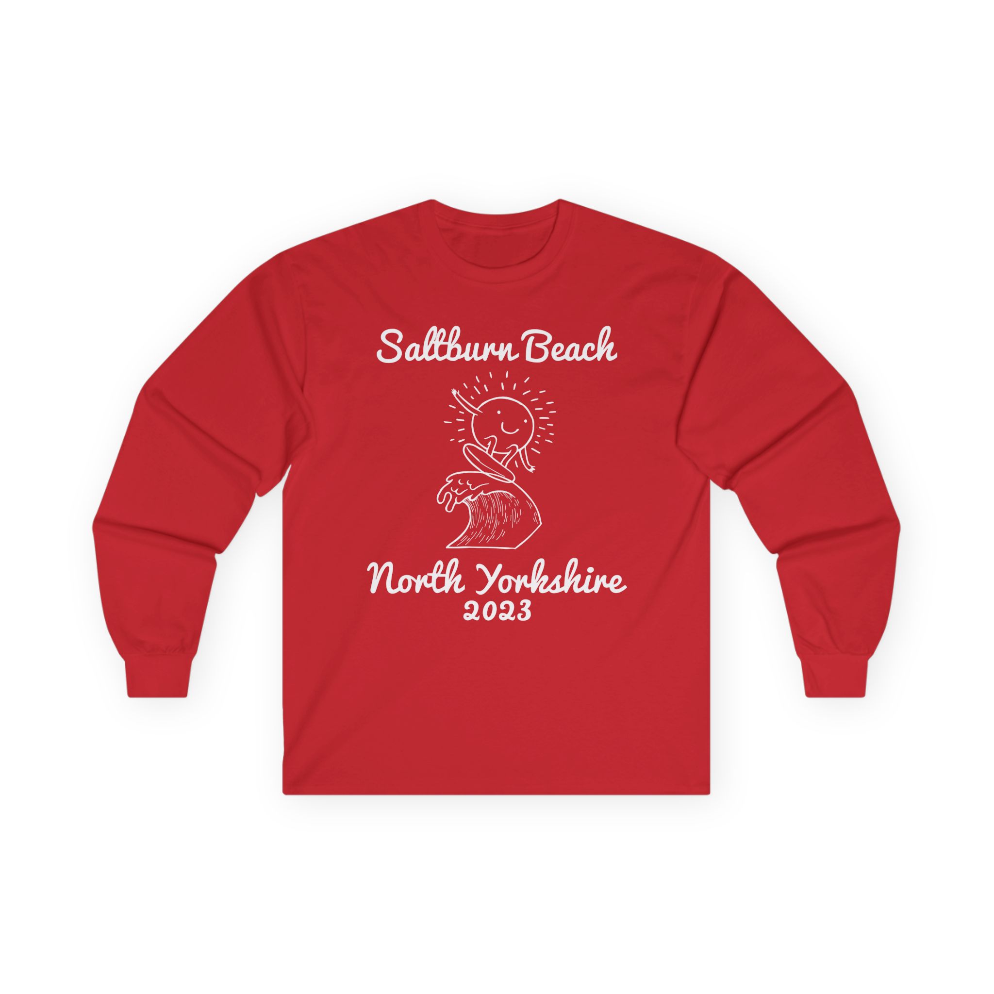 Saltburn Beach Unisex Ultra Cotton Long Sleeve Tee