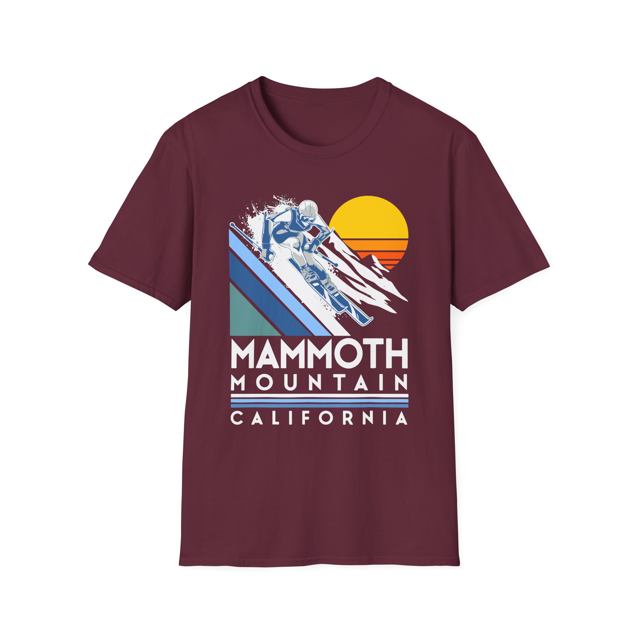 Mammoth Mountain California Unisex Softstyle T-Shirt