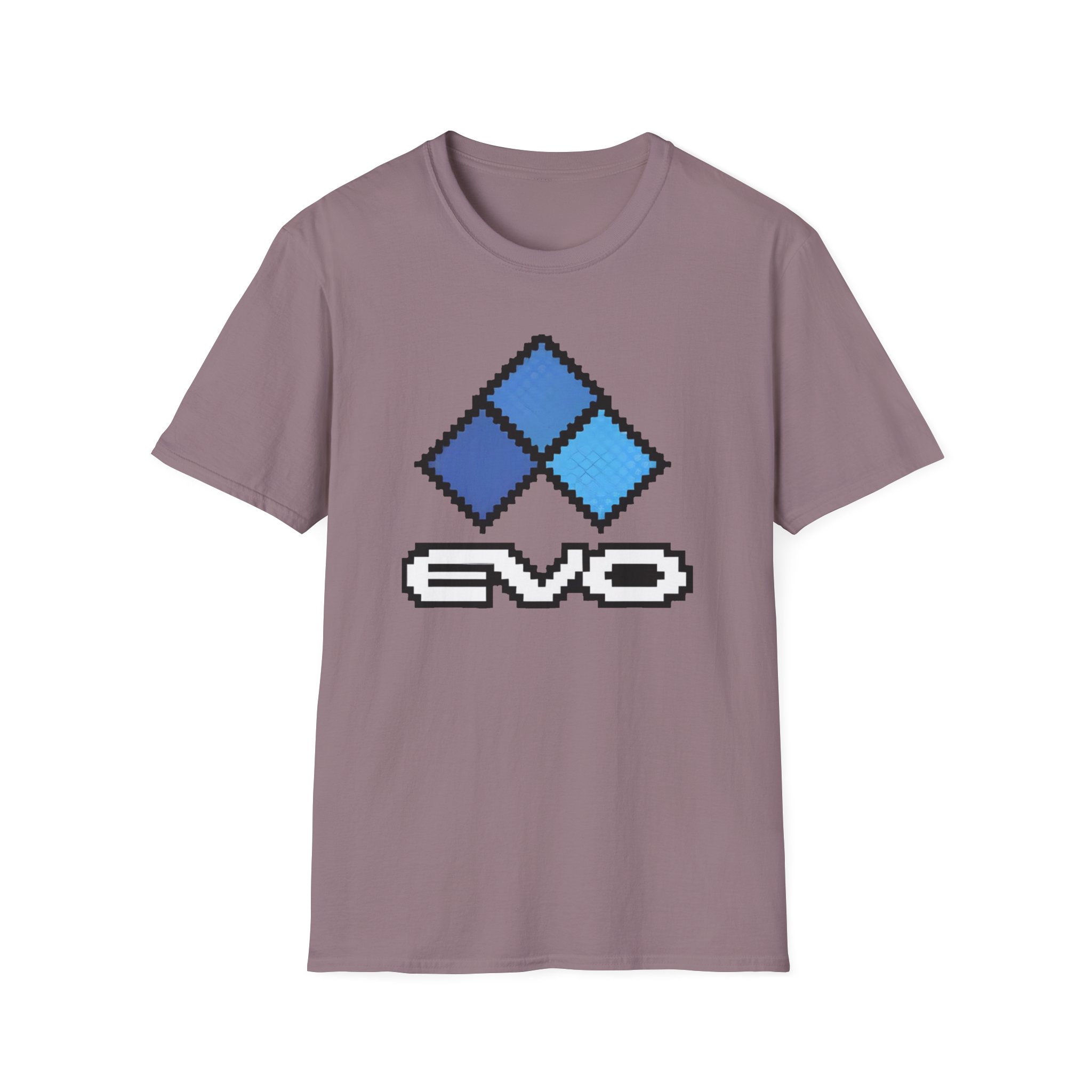 Evo 8 Bit Logo Returns Unisex Softstyle T-Shirt