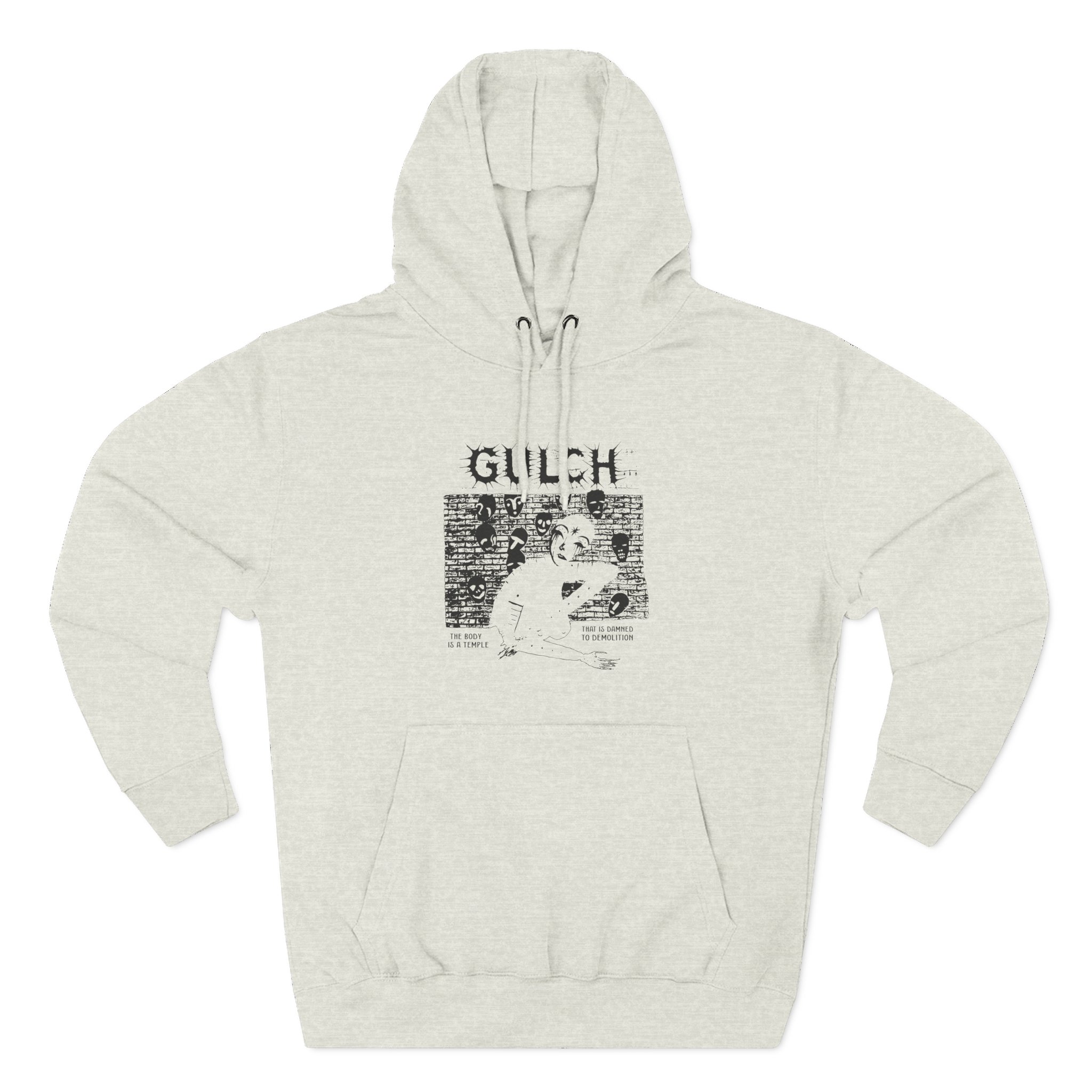 Gulch Band Three-Panel Fleece Hoodie