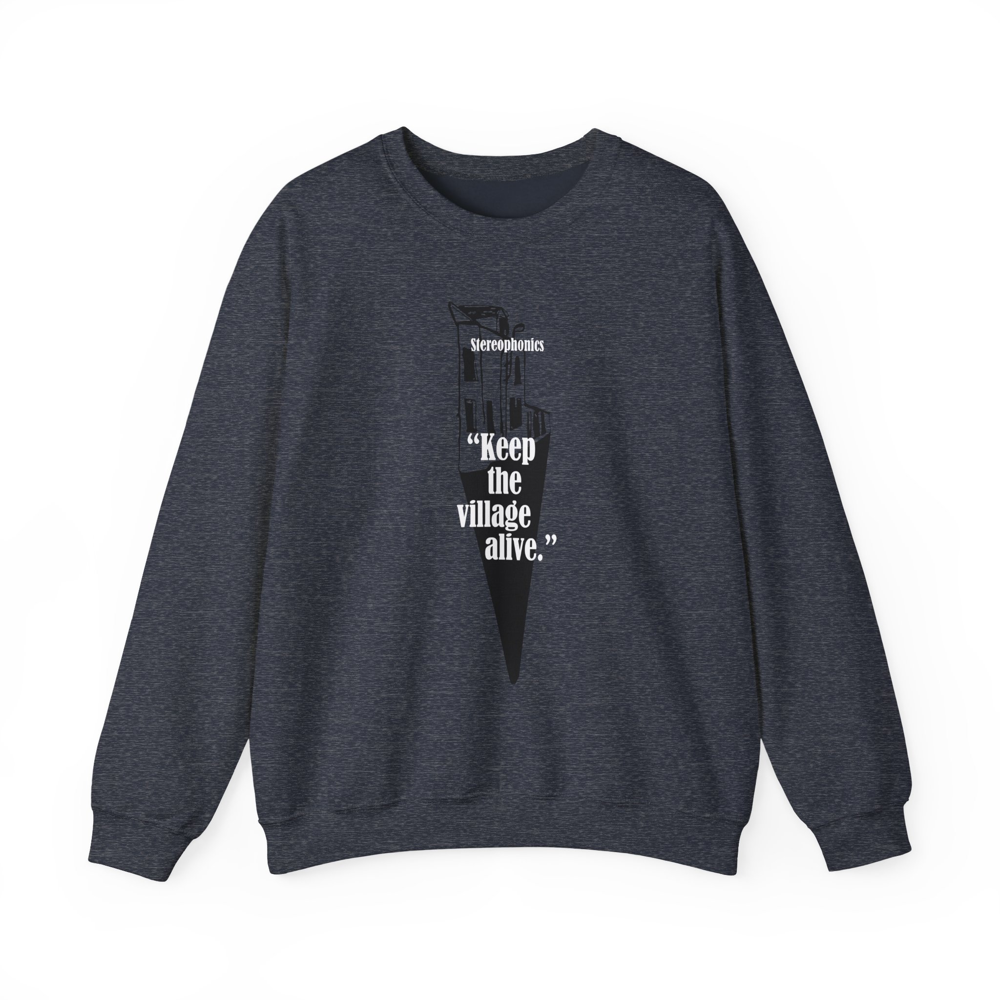 Stereophonics Keep the Village Alive Unisex Heavy Blendâ„¢ Crewneck Sweatshirt