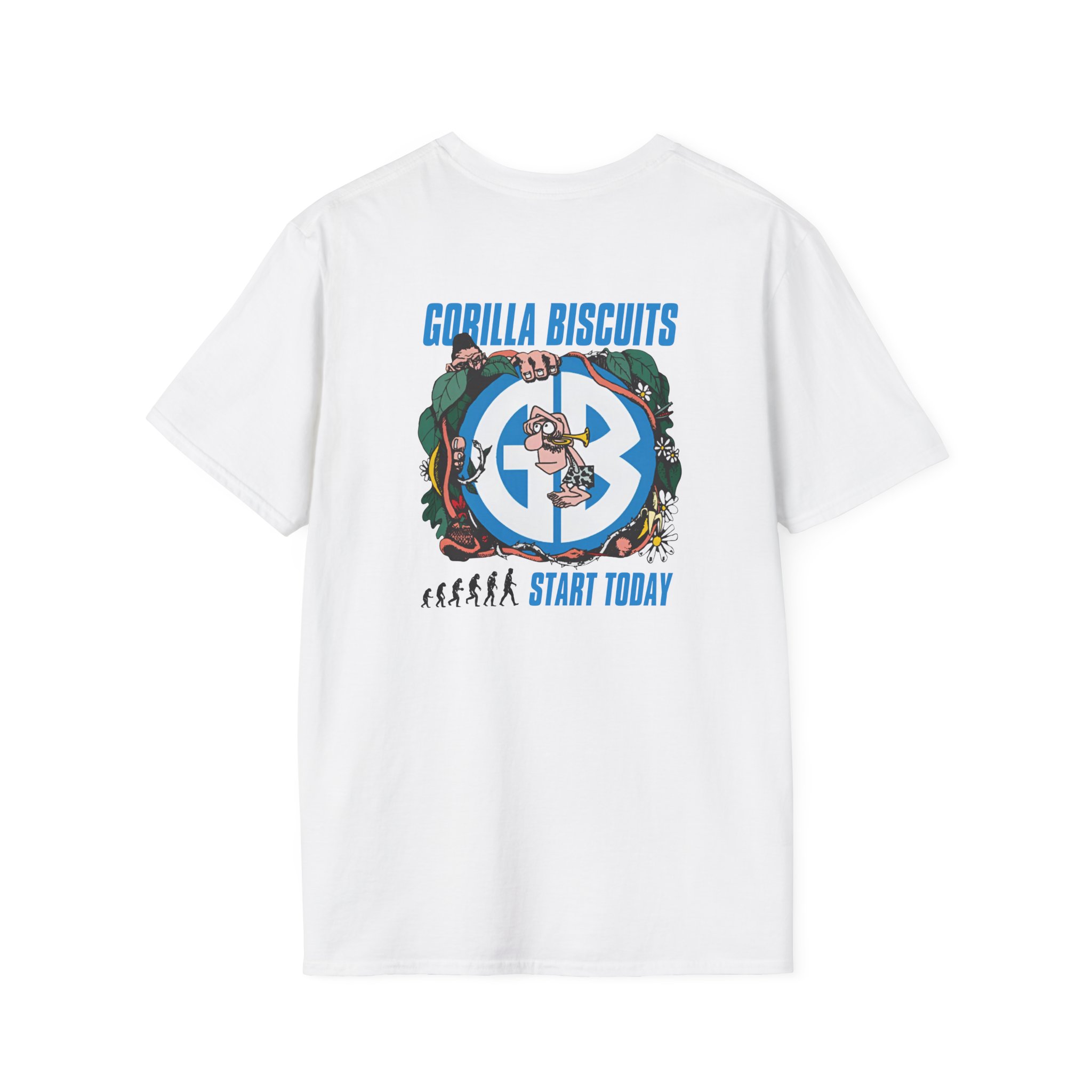 Gorilla Biscuits Jungle Unisex Softstyle T-Shirt