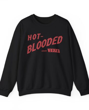 Foreigner Hot Blooded '77 Unisex Heavy Blend™ Crewneck Sweatshirt