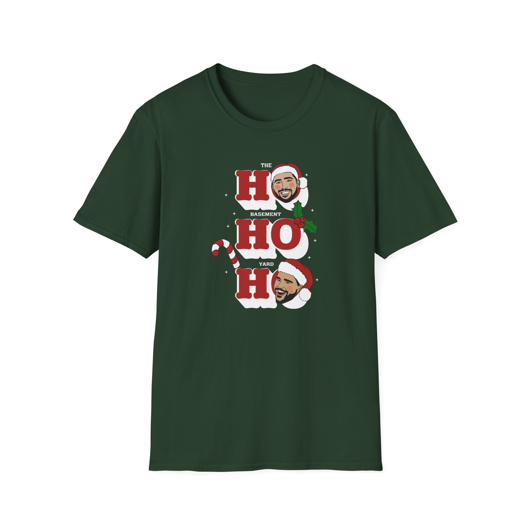 Ho Ho Ho Basement Yard Unisex Softstyle T-Shirt