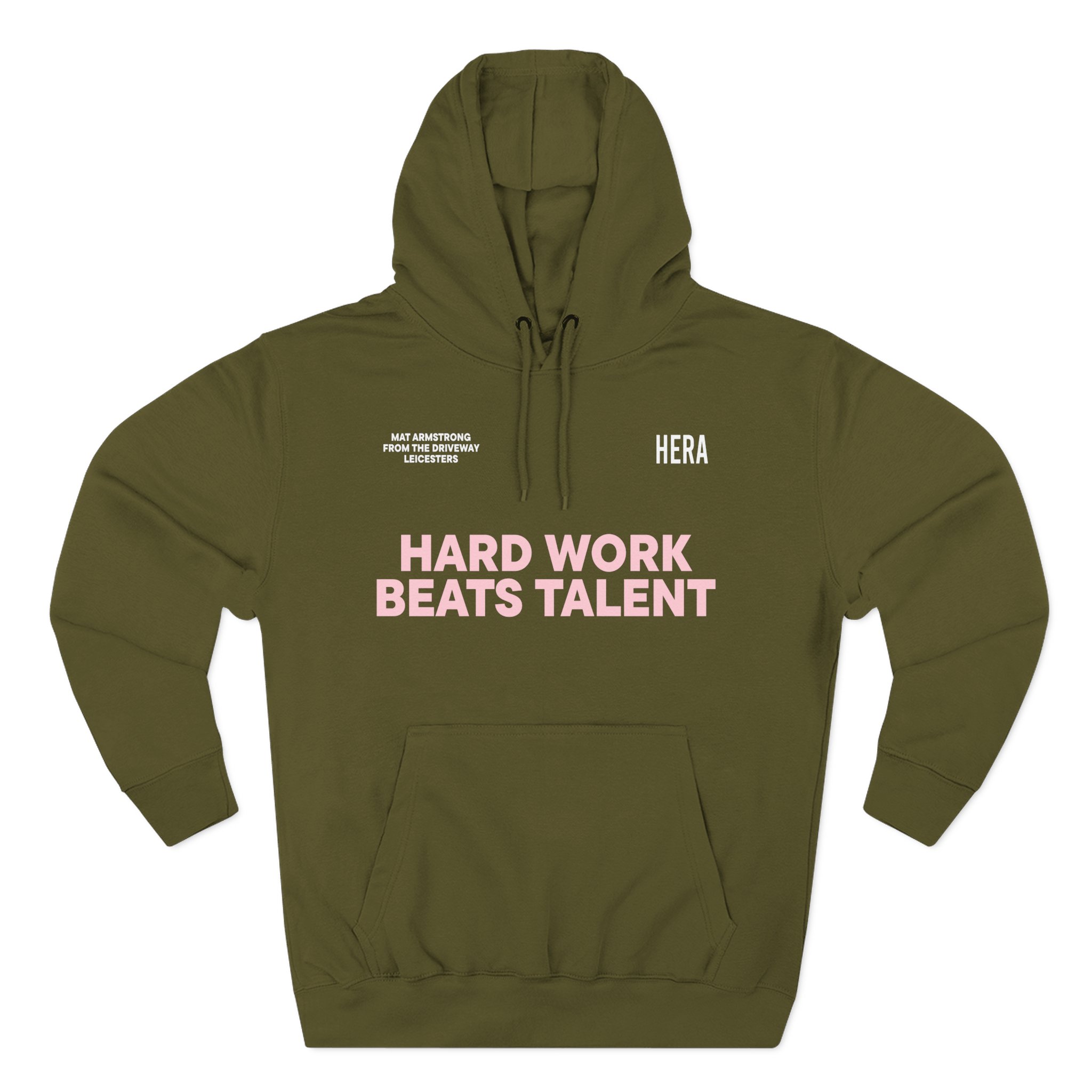 Mat Armstrong Hwbt Three-Panel Fleece Hoodie