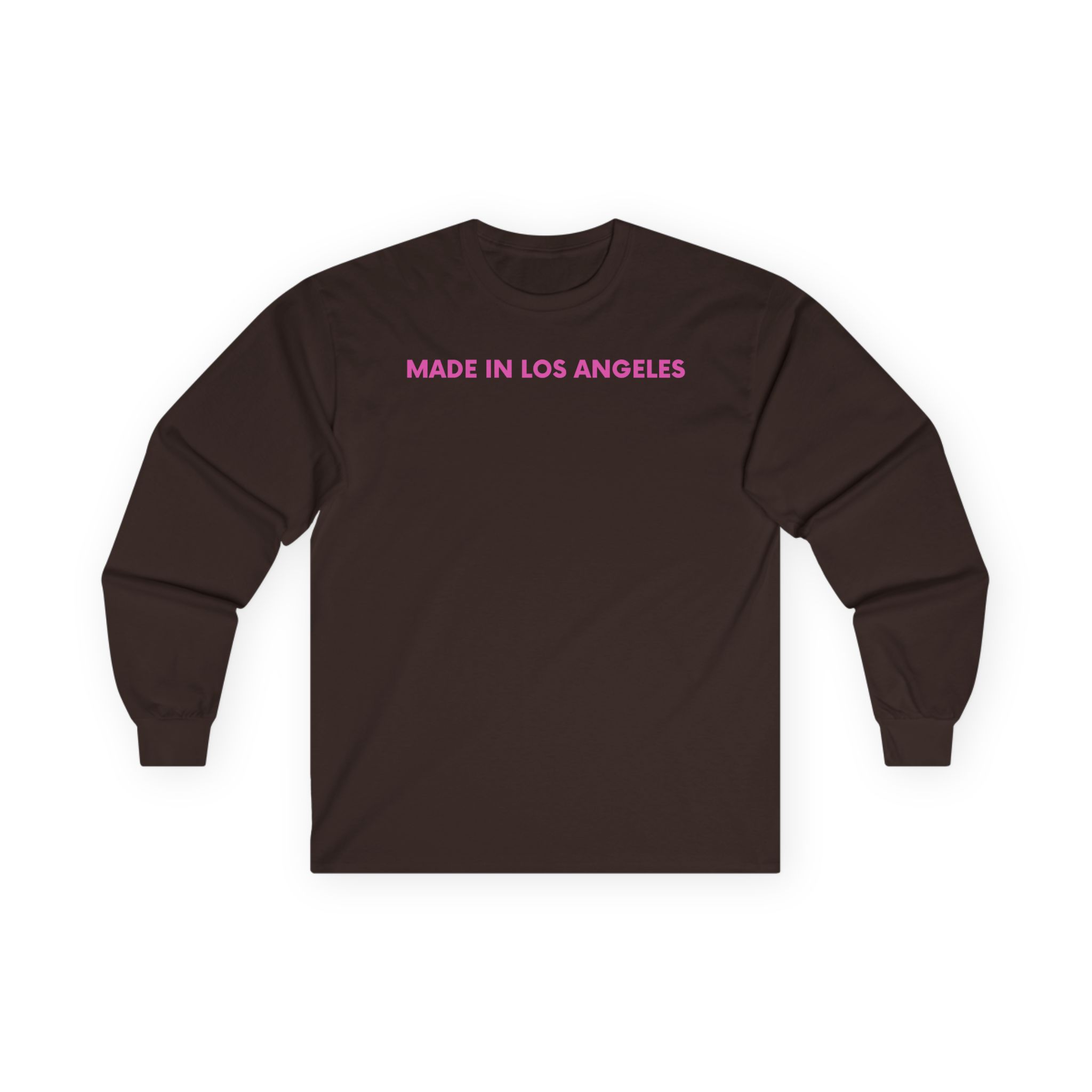 KNJ Made in Los Angeles Unisex Ultra Cotton Long Sleeve Tee