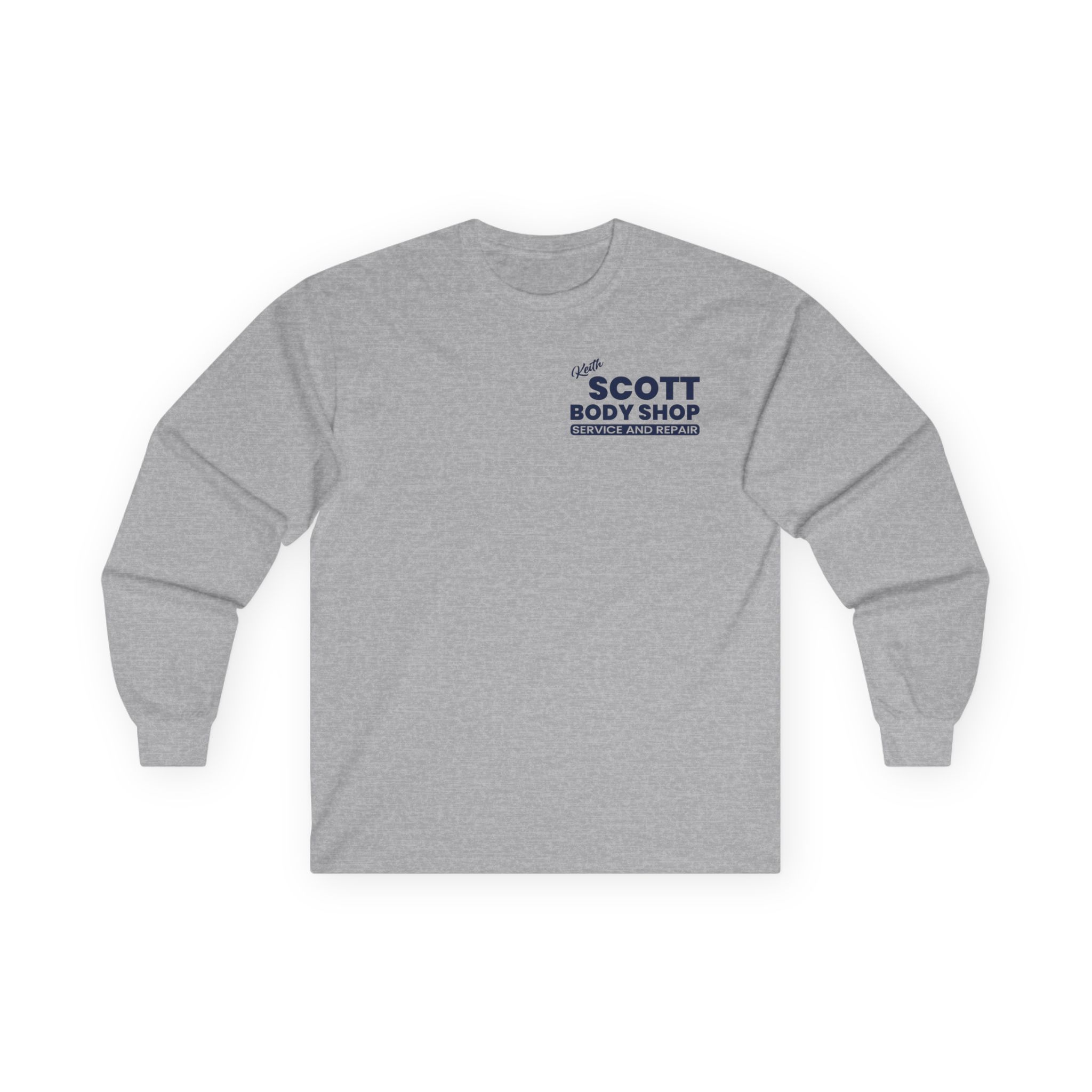 Keith Scott Body Shop One Tree Hill Unisex Ultra Cotton Long Sleeve Tee