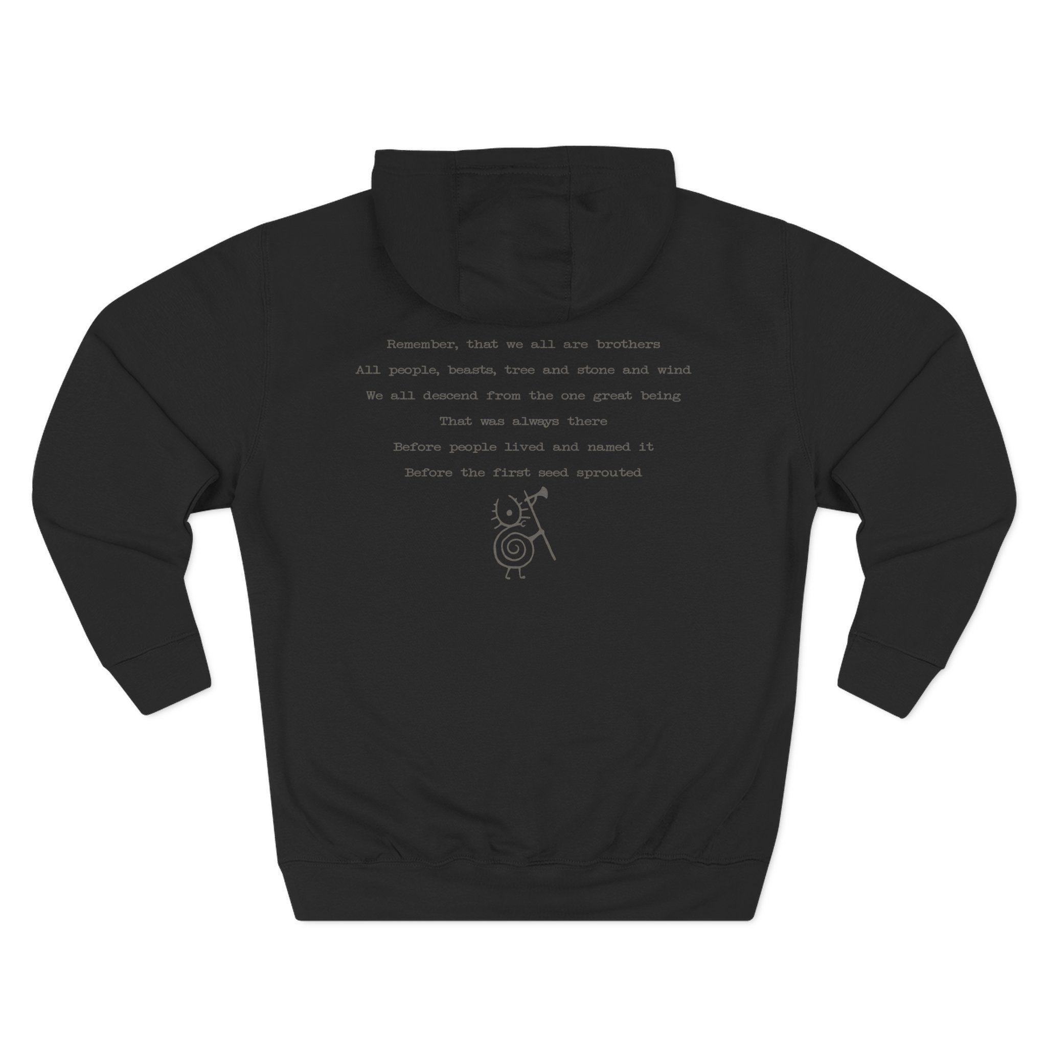 Heilung Remember Three-Panel Fleece Hoodie