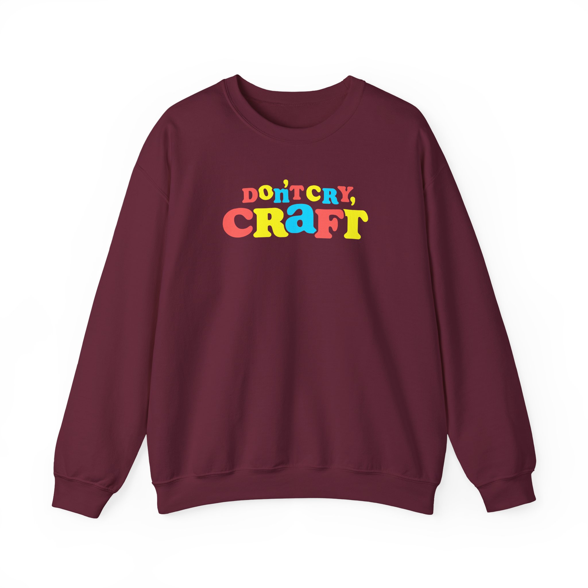 Dan and Phil Don't Cry Craft Unisex Heavy Blendâ„¢ Crewneck Sweatshirt