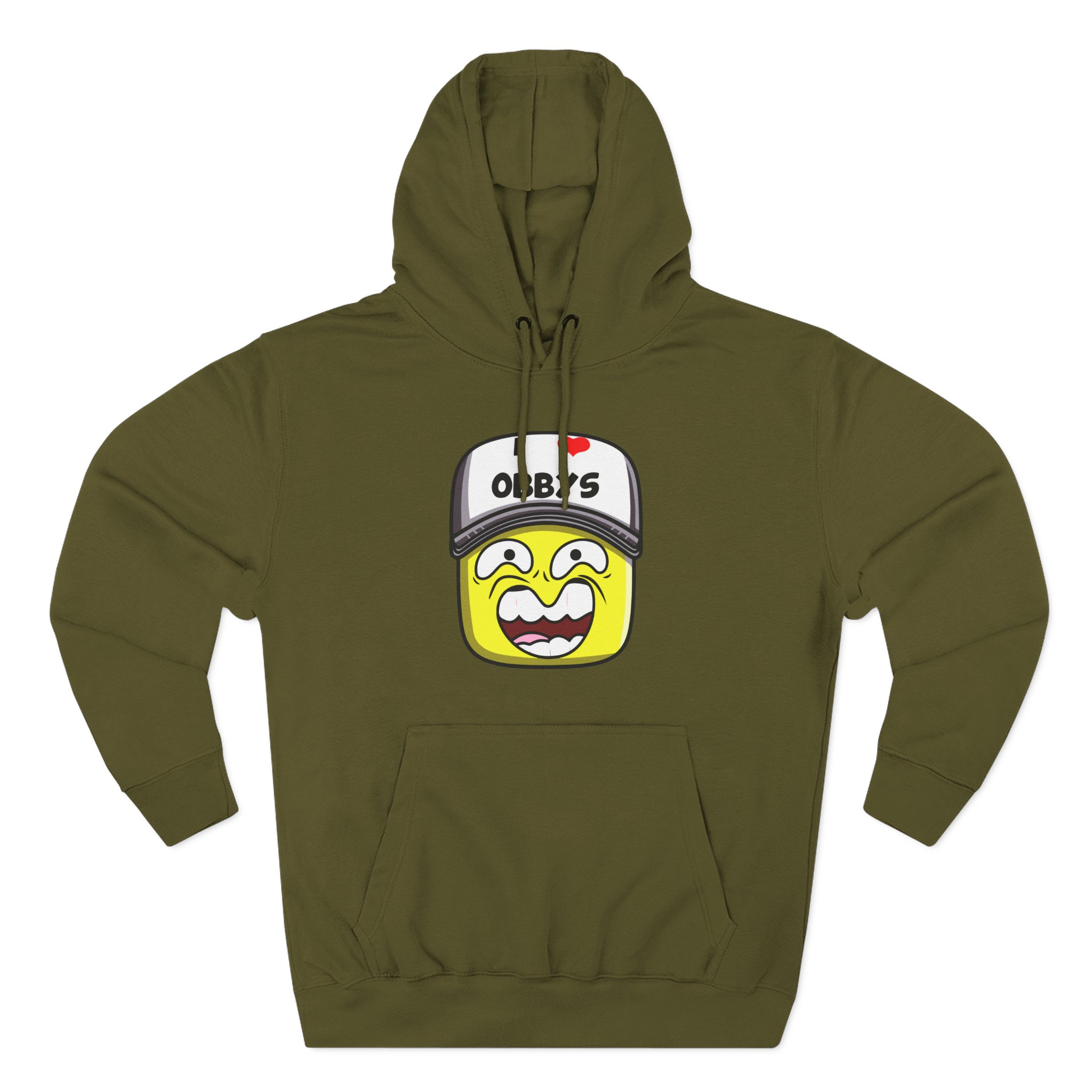 Riderkoo Three-Panel Fleece Hoodie