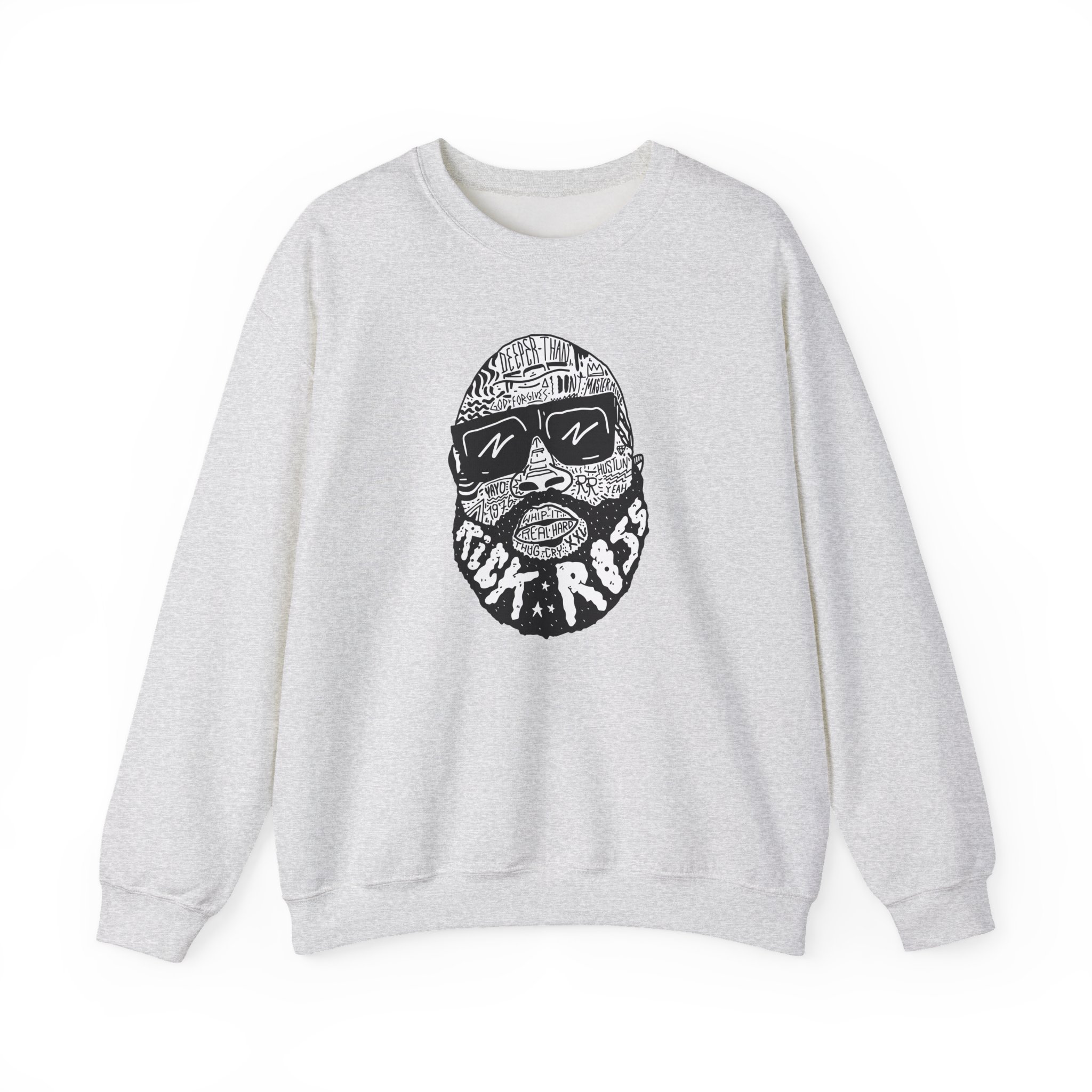 Rick Ross Unisex Heavy Blendâ„¢ Crewneck Sweatshirt
