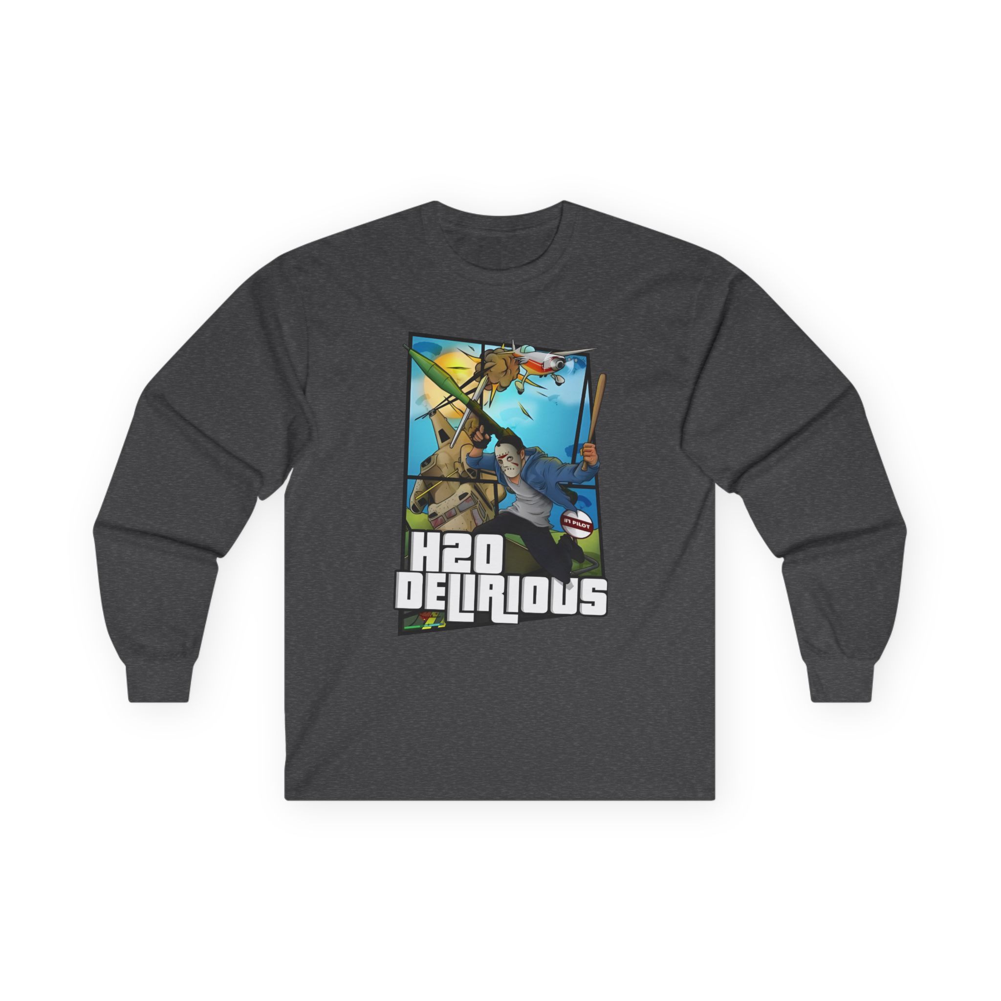 H2odelirious Unisex Ultra Cotton Long Sleeve Tee