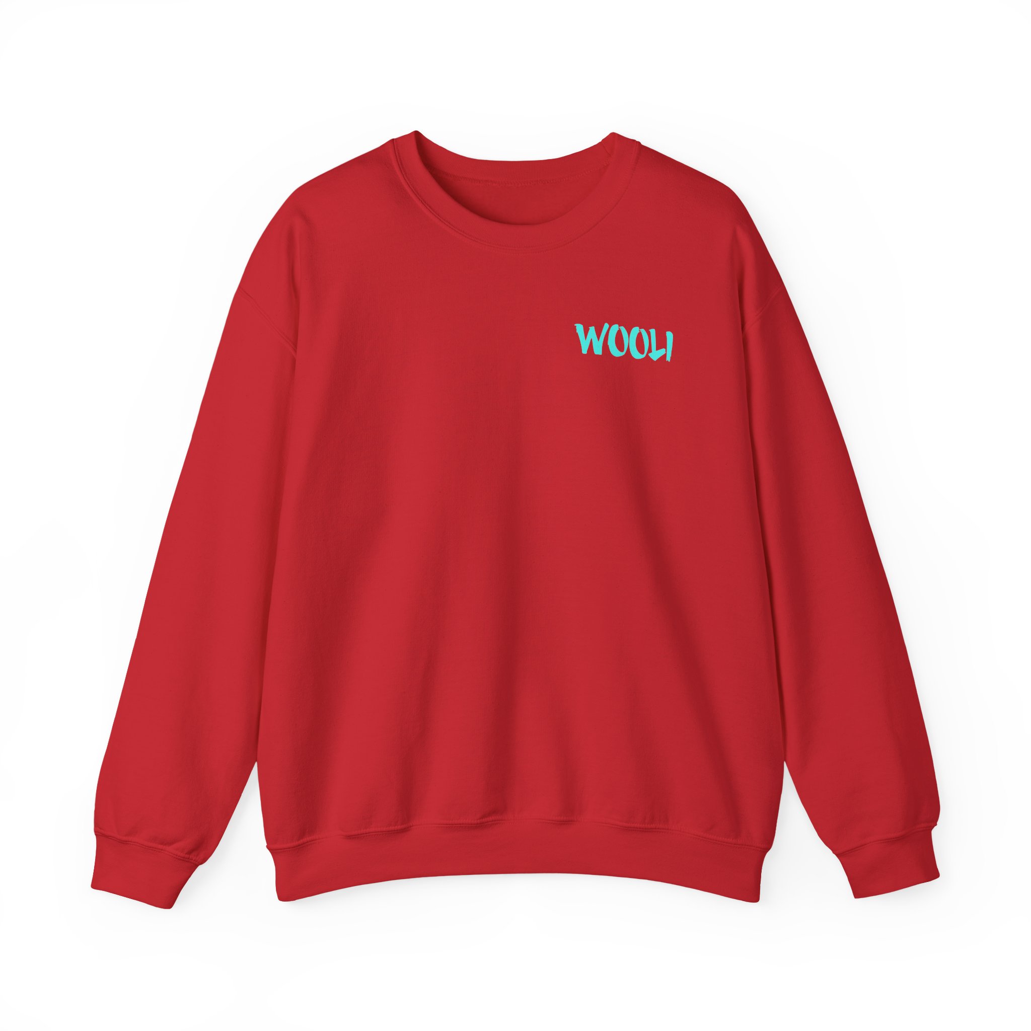 Wooli Teal Unisex Heavy Blendâ„¢ Crewneck Sweatshirt