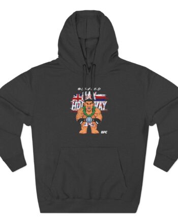 Max Holloway Big Shots Hawaii Three-Panel Fleece Hoodie