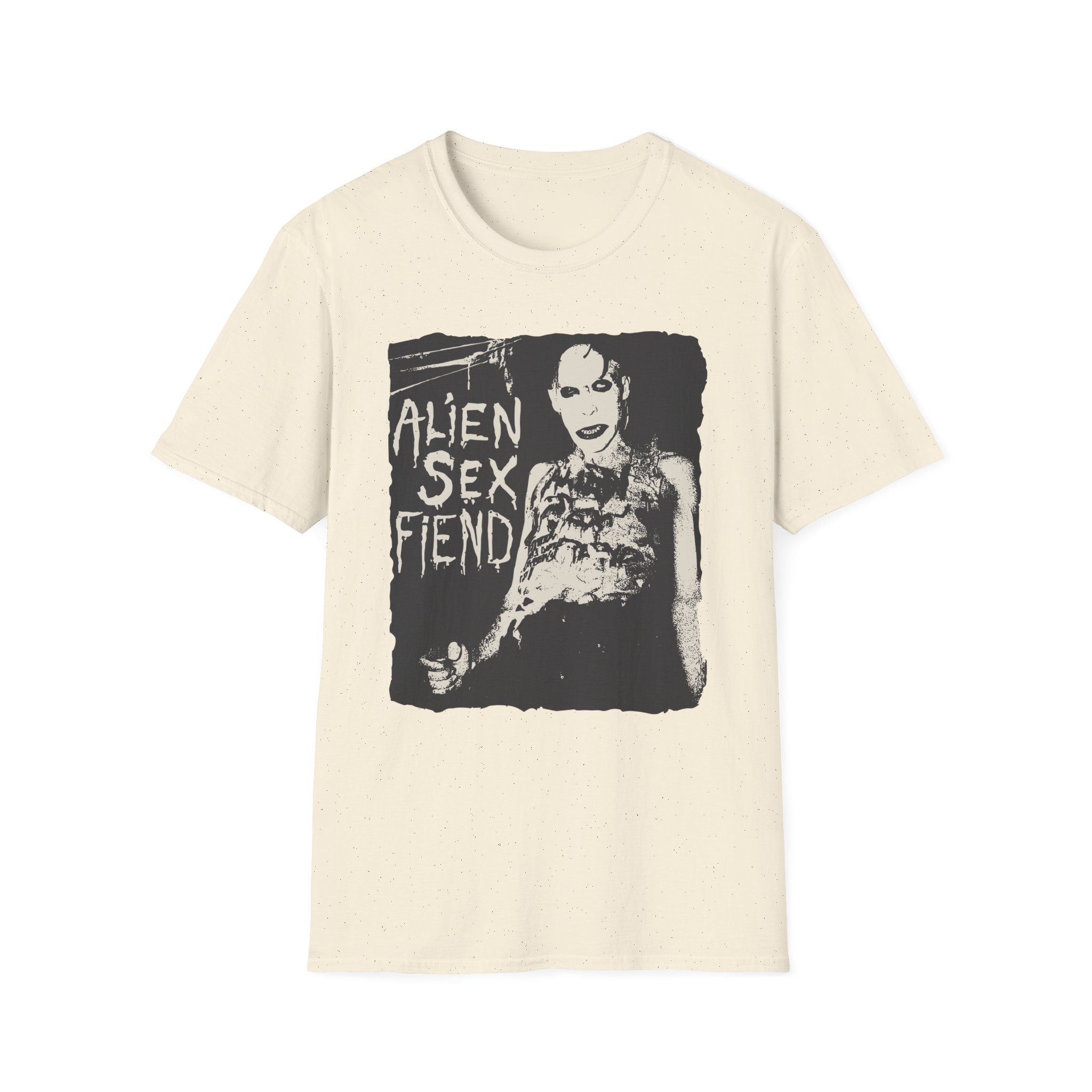 Alien Sex Fiend Nik Fiend Unisex Softstyle T-Shirt