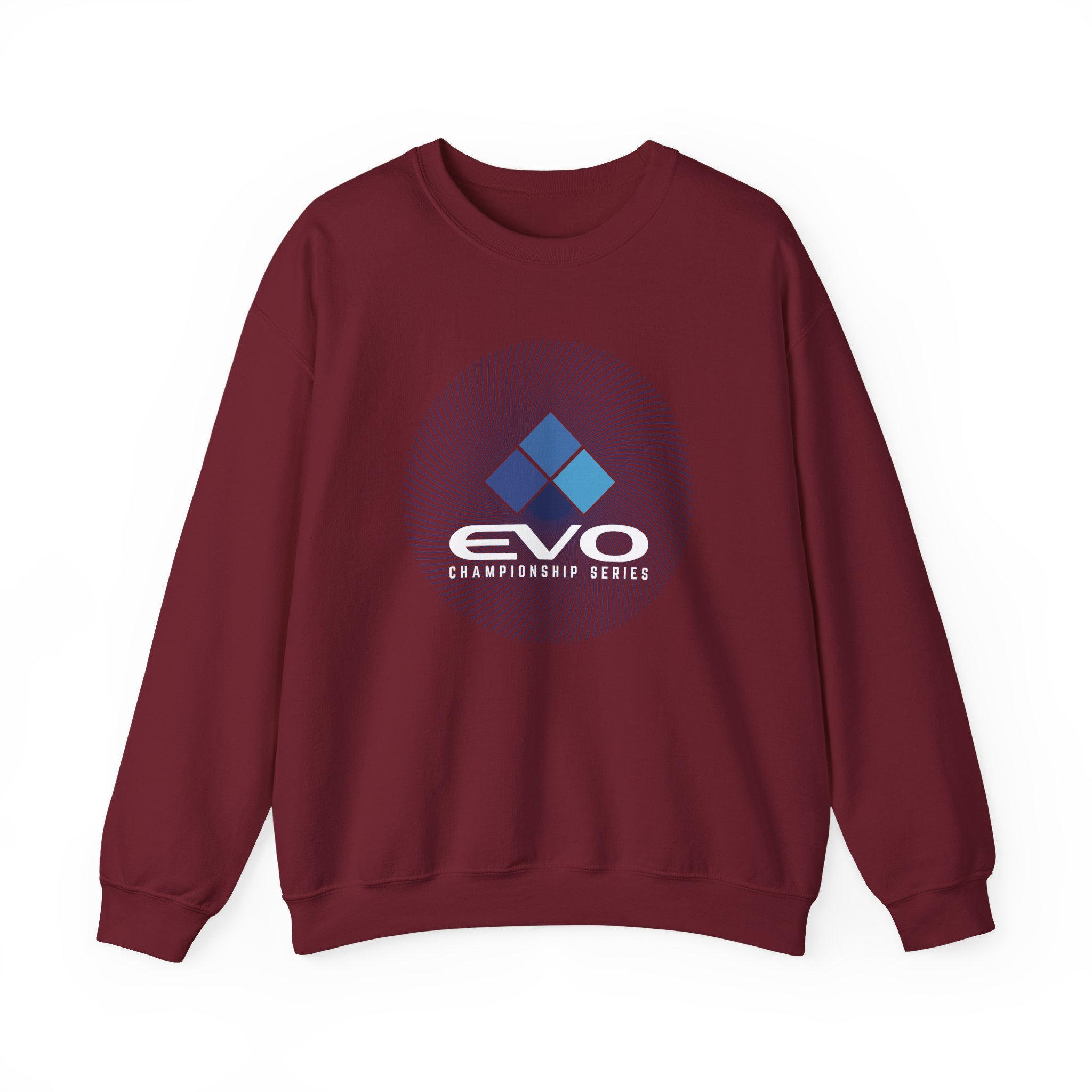 Evo Spiral Unisex Heavy Blendâ„¢ Crewneck Sweatshirt