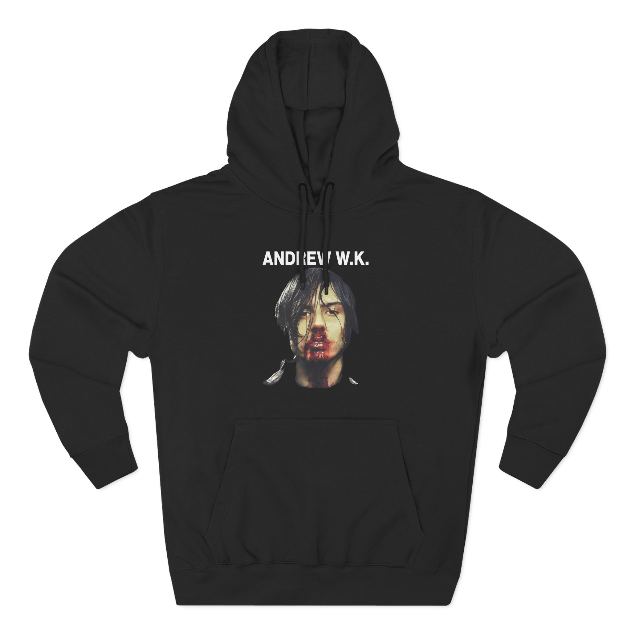 Andrew Wk Three-Panel Fleece Hoodie