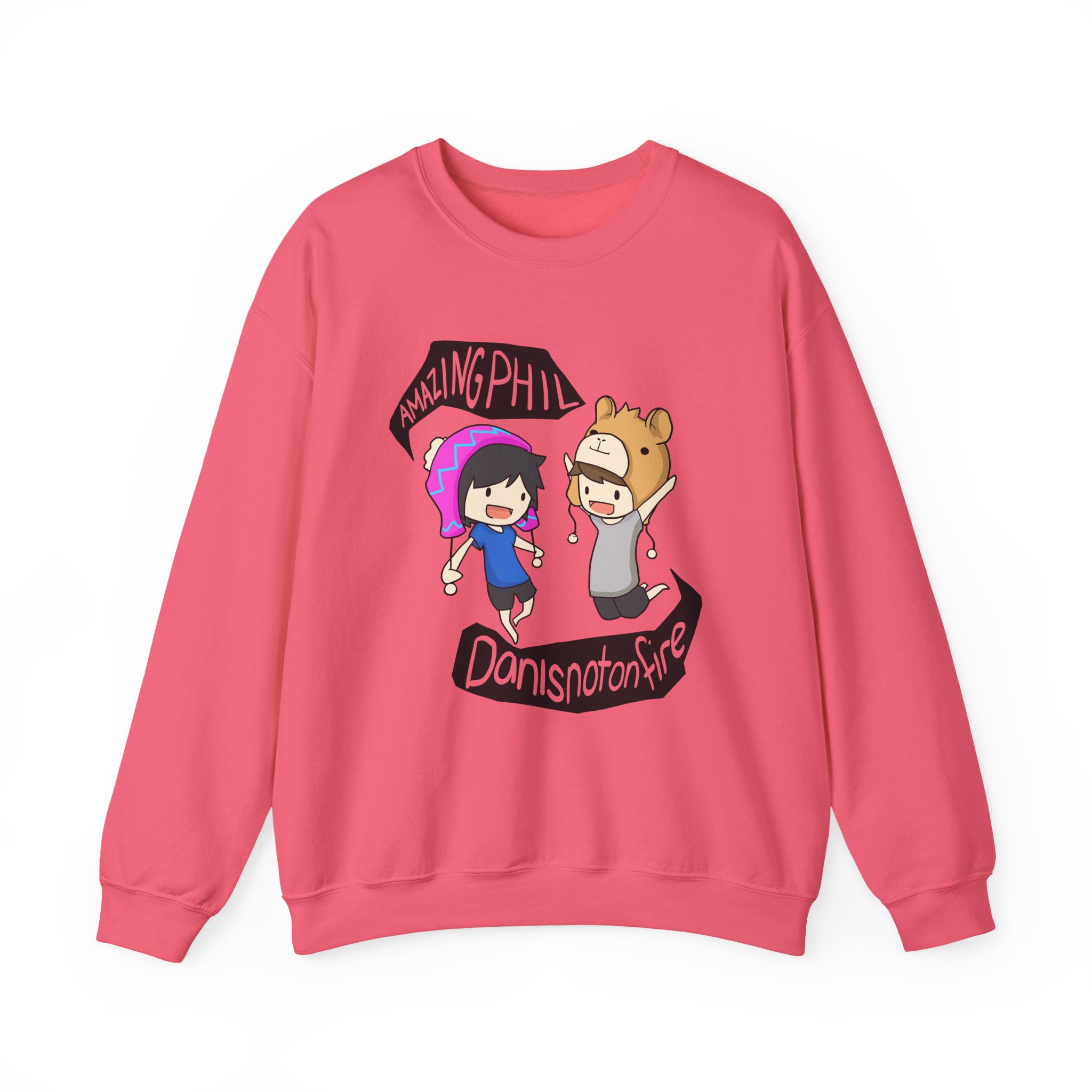 Dan and Phil Unisex Heavy Blendâ„¢ Crewneck Sweatshirt