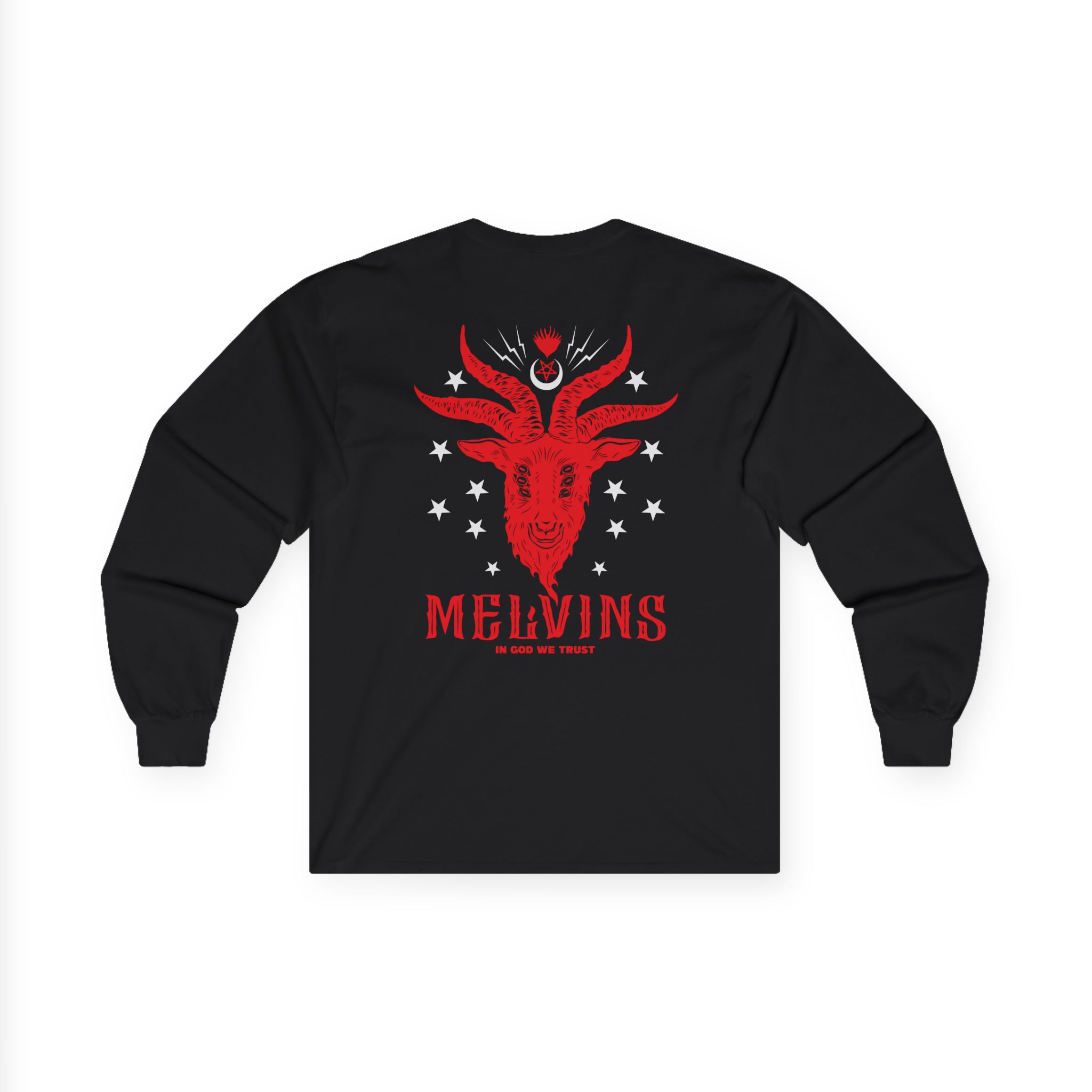 Melvins in God We Trust Unisex Ultra Cotton Long Sleeve Tee