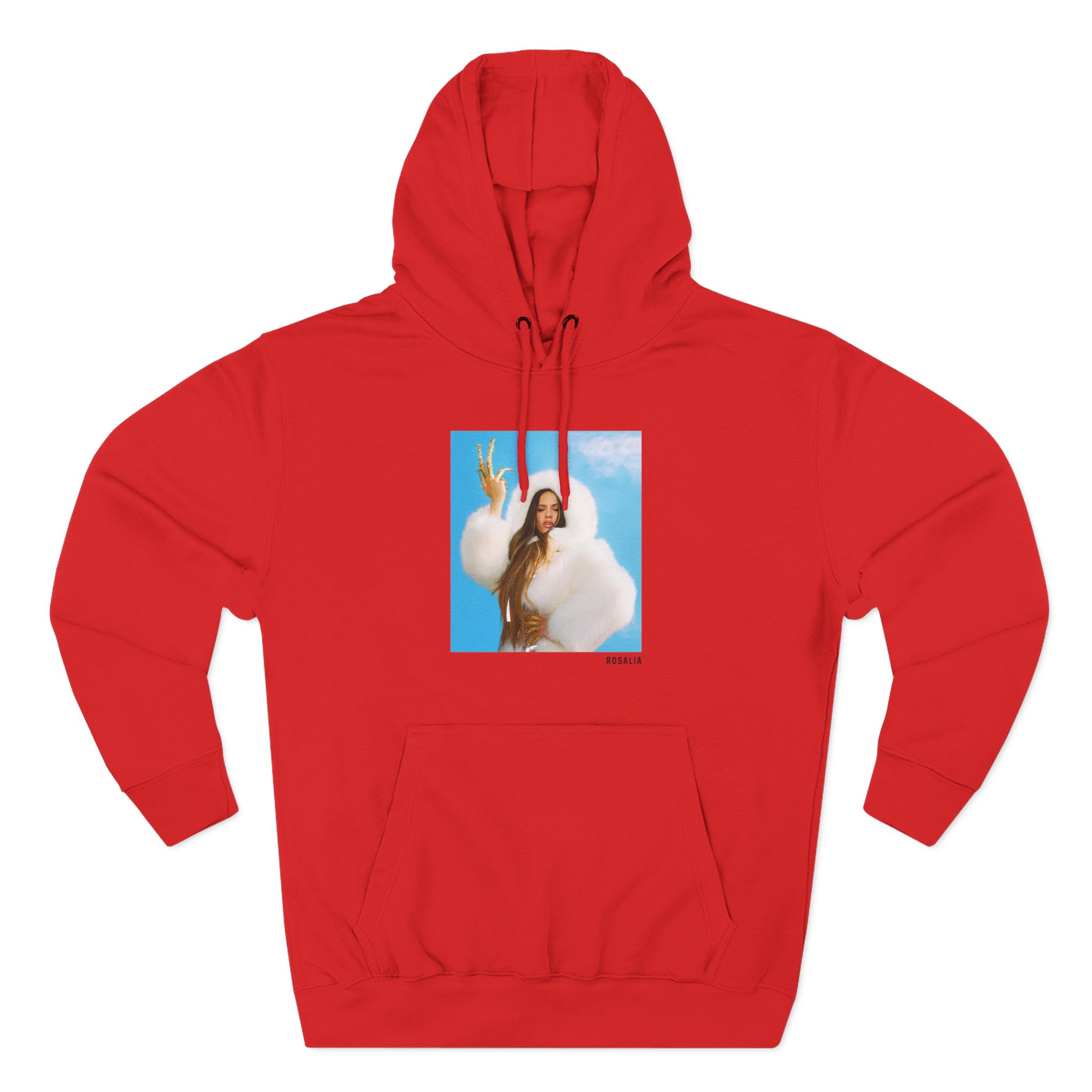 Rosalia Tan Photo Three-Panel Fleece Hoodie