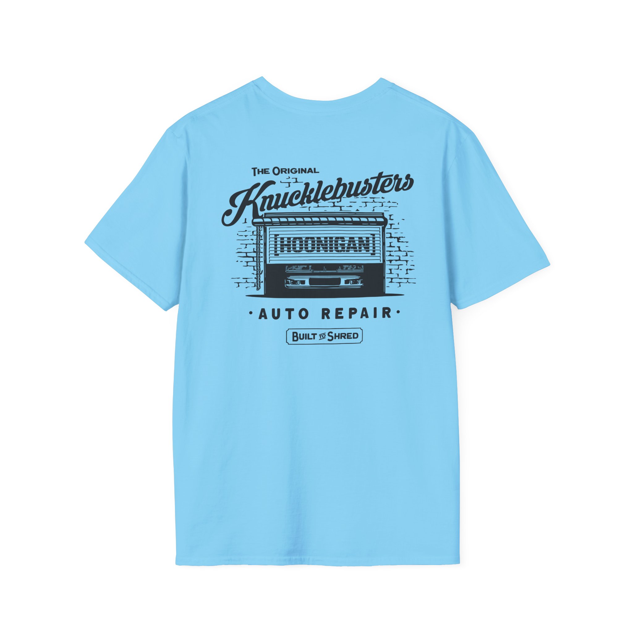 Hoonigan Knucklebusters Auto Repair Unisex Softstyle T-Shirt