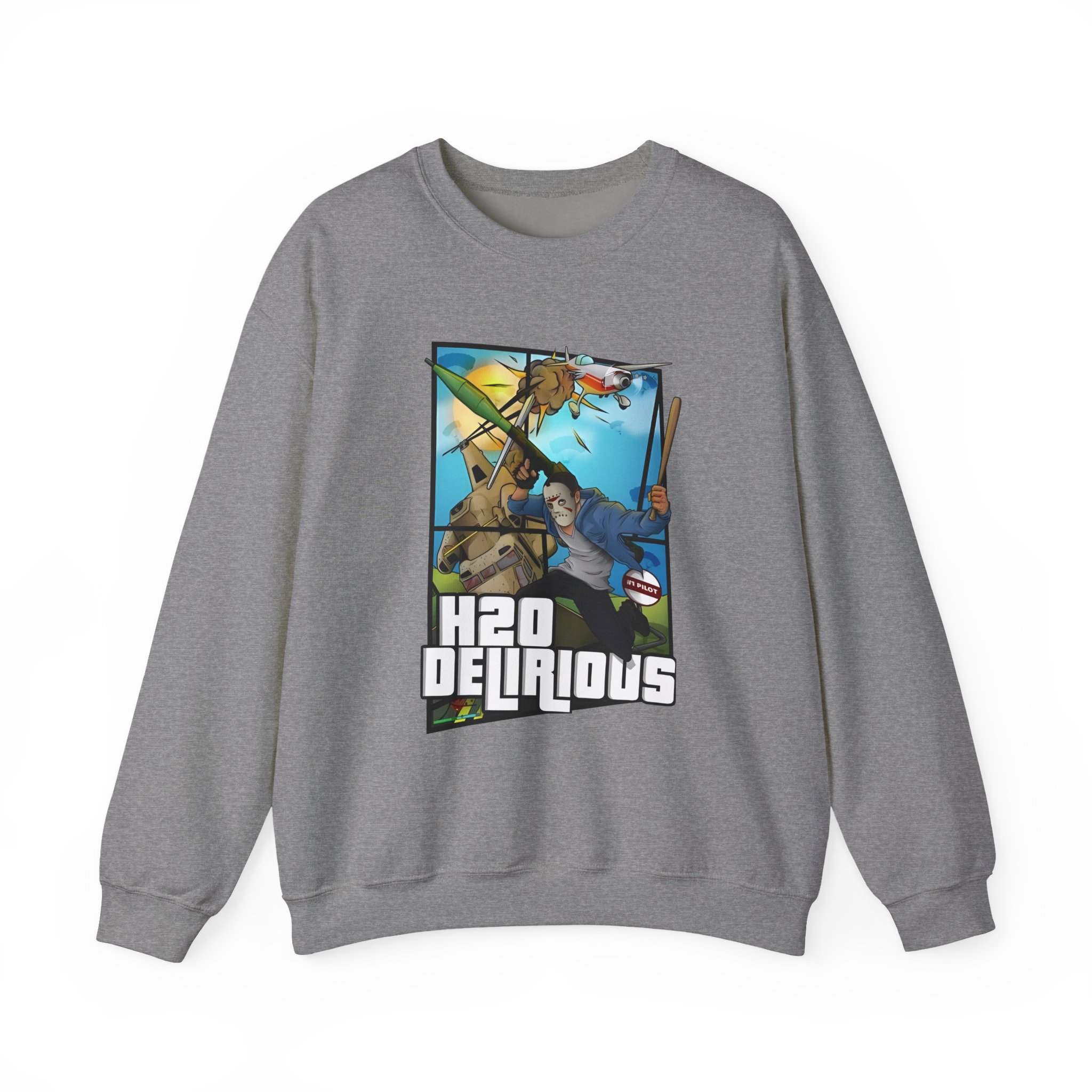 H2odelirious Unisex Heavy Blendâ„¢ Crewneck Sweatshirt