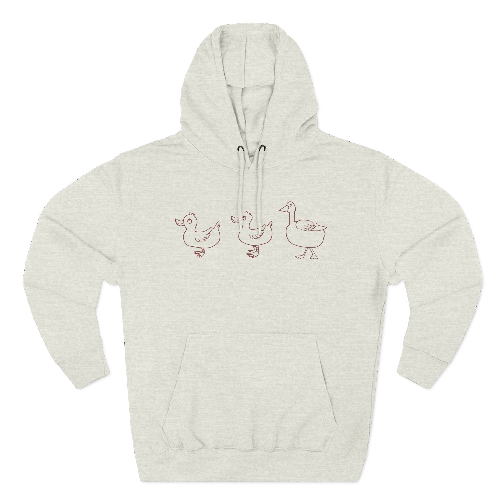 Armchair Expert Duck Duck Goose Three-Panel Fleece Hoodie