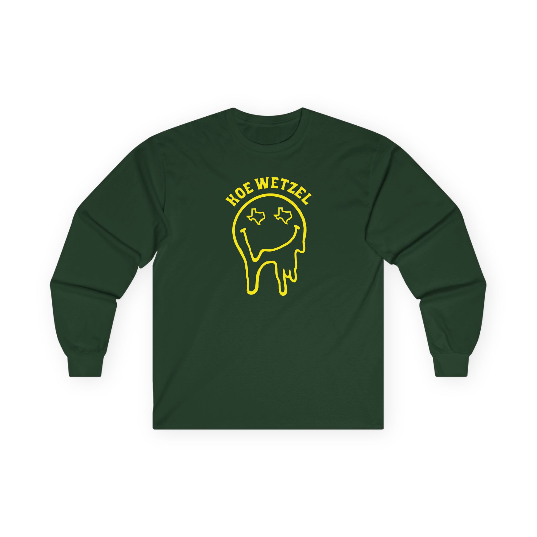 Koe Wetzel Drippy Smiley Unisex Ultra Cotton Long Sleeve Tee