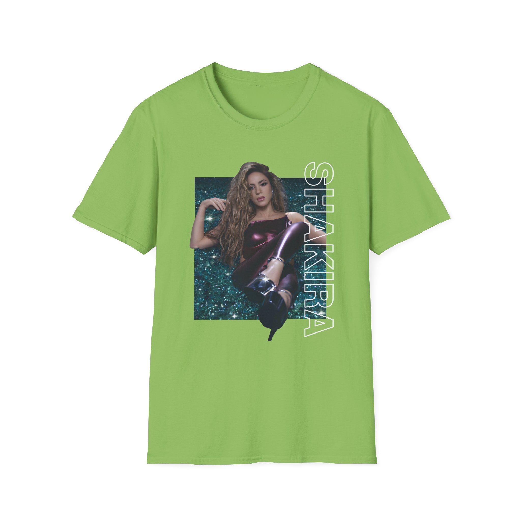 Shakira Emerald Unisex Softstyle T-Shirt