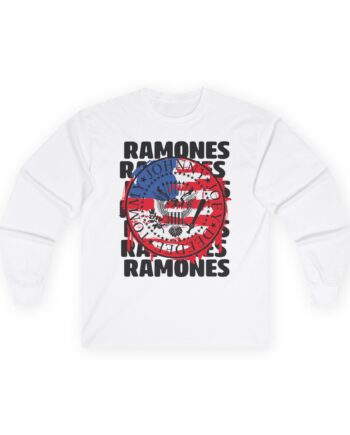 Ramones US Flag Unisex Ultra Cotton Long Sleeve Tee