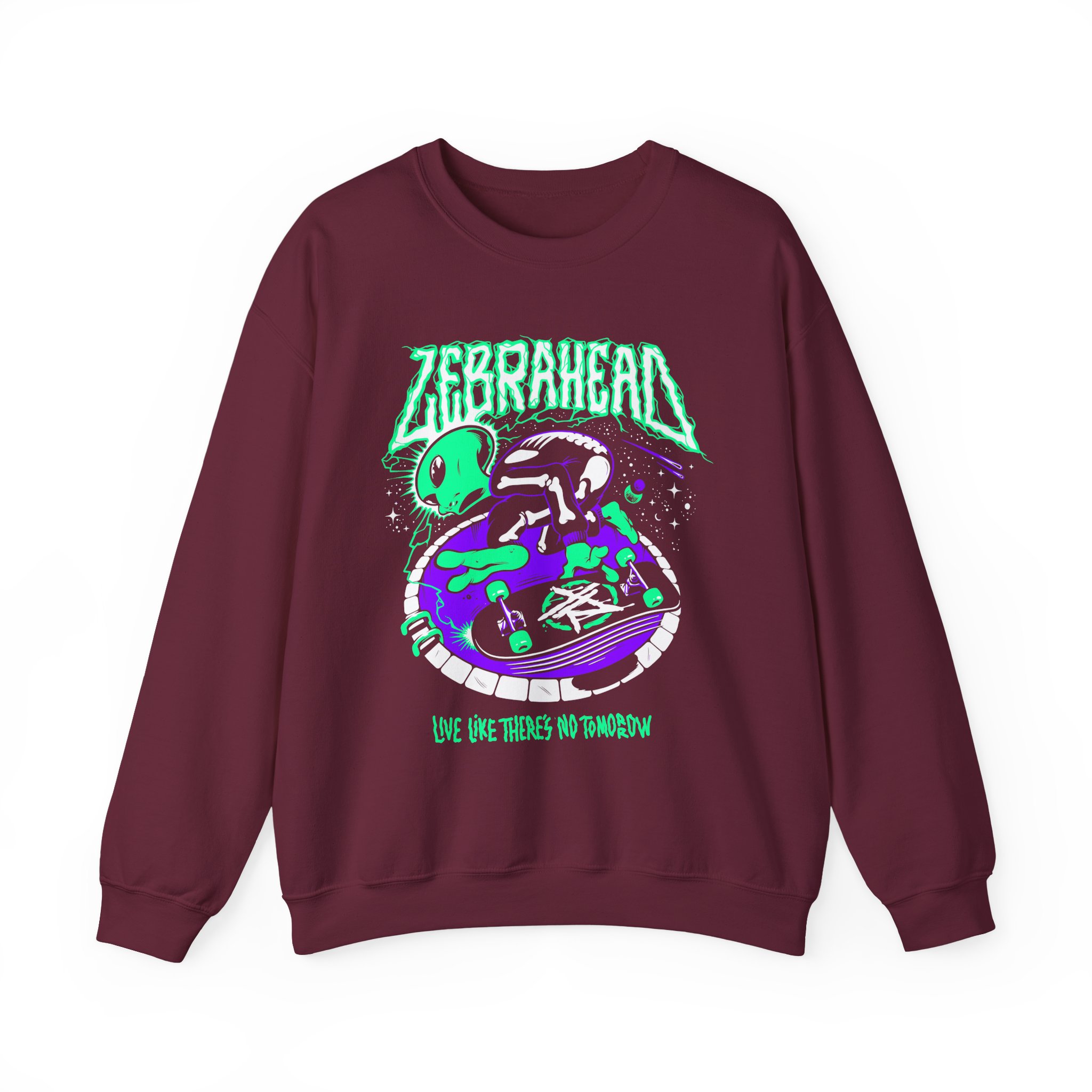 Zebrahead Unisex Heavy Blendâ„¢ Crewneck Sweatshirt