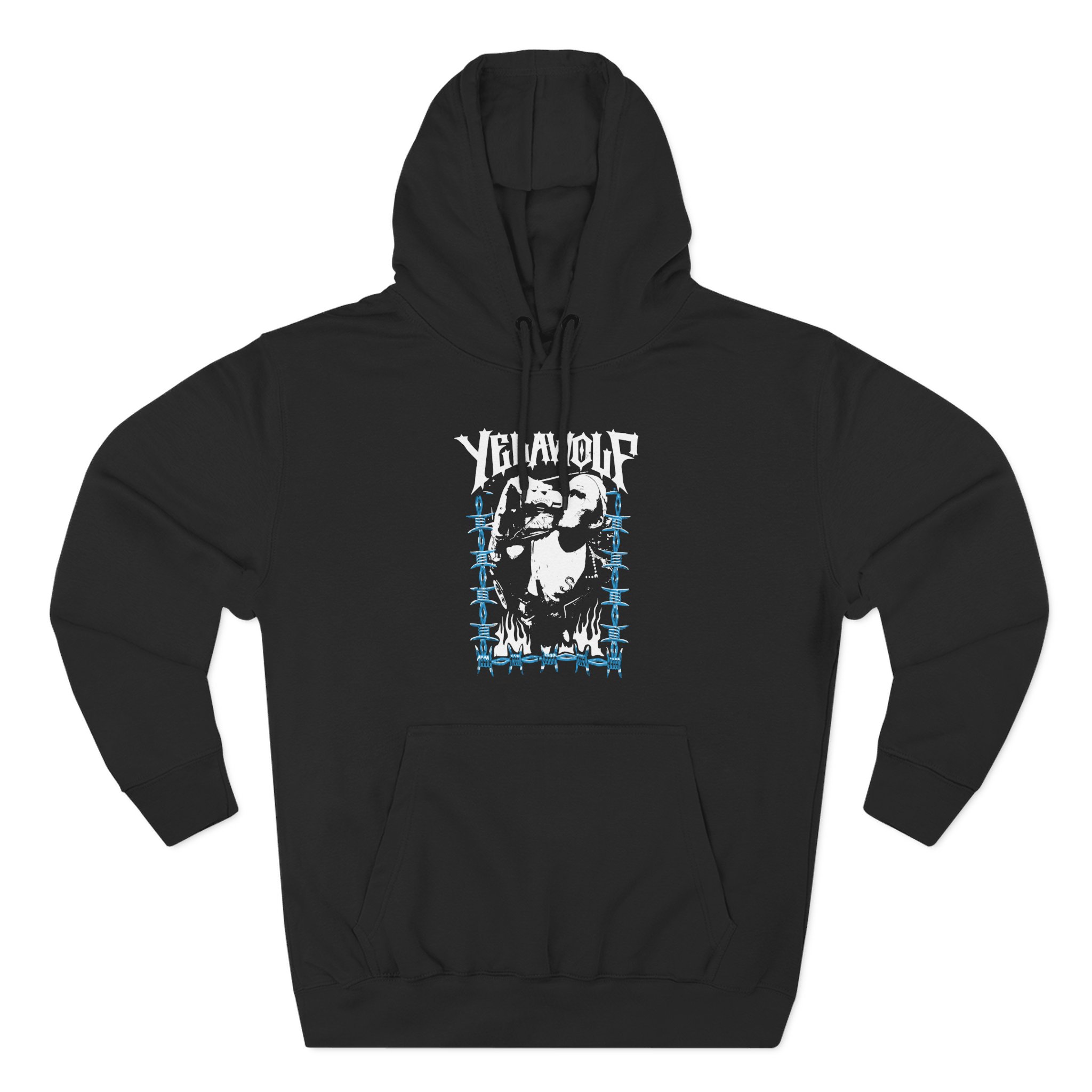 YM Three-Panel Fleece Hoodie