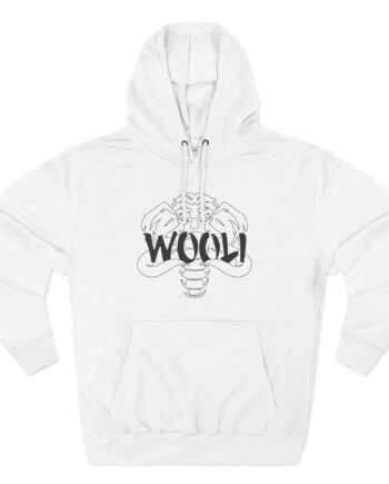 Wooli  Three-Panel Fleece Hoodie
