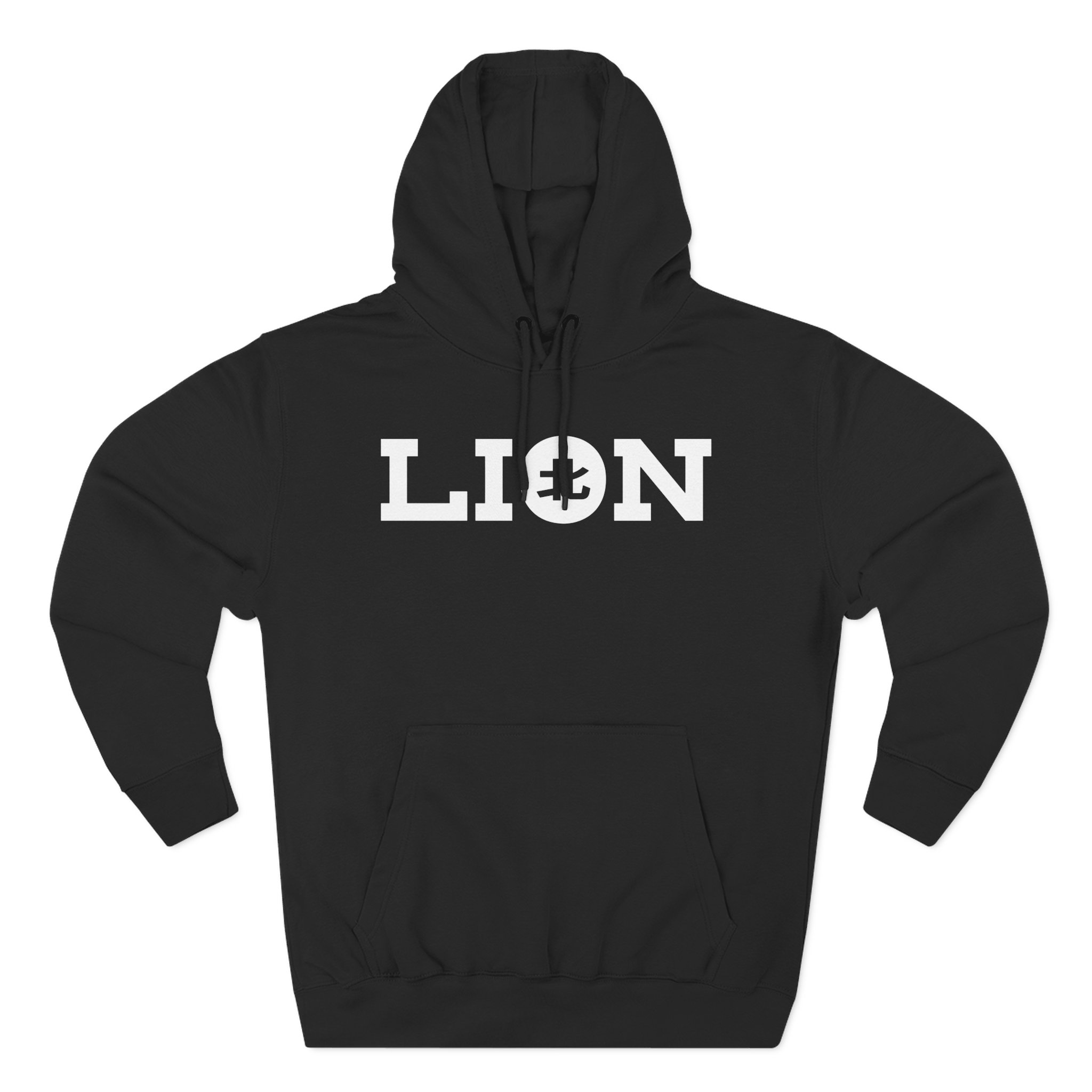 Northernlion Logo Lion Three-Panel Fleece Hoodie